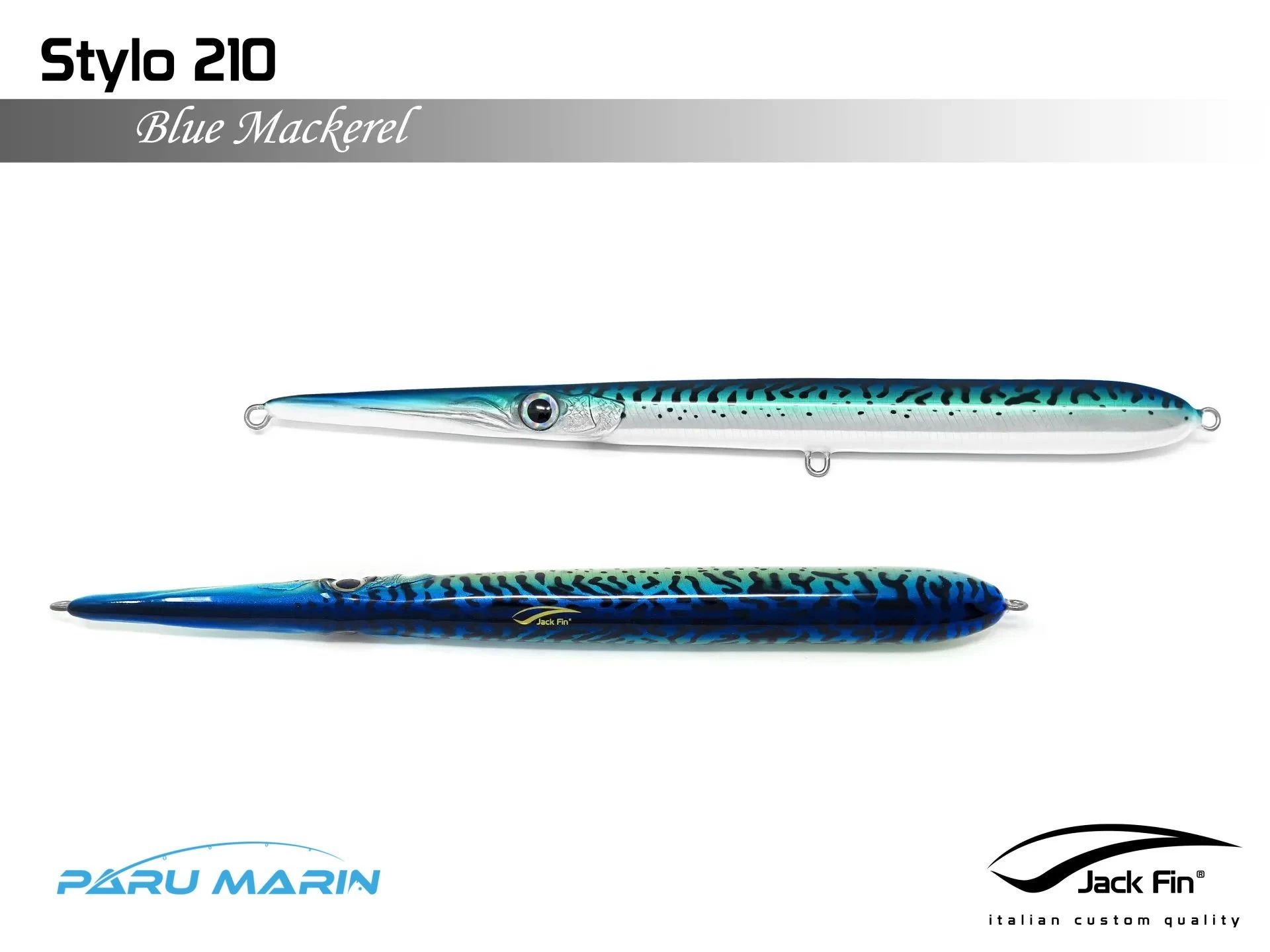Jack Fin Stylo 210 Sahte Yem Blue Mackerel