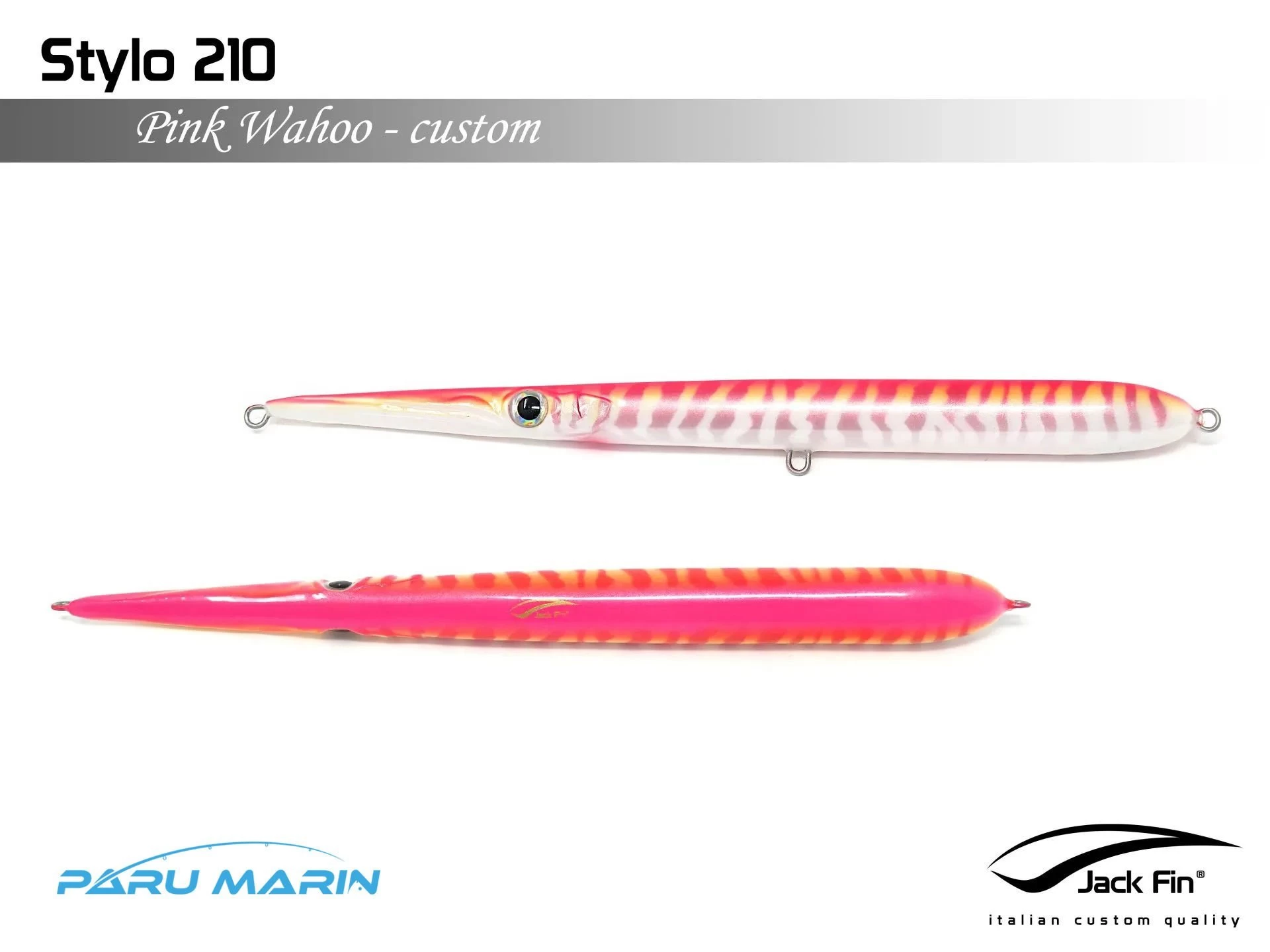 Jack Fin Stylo 210 Sahte Yem Pink Wahoo ''Özel Renk''