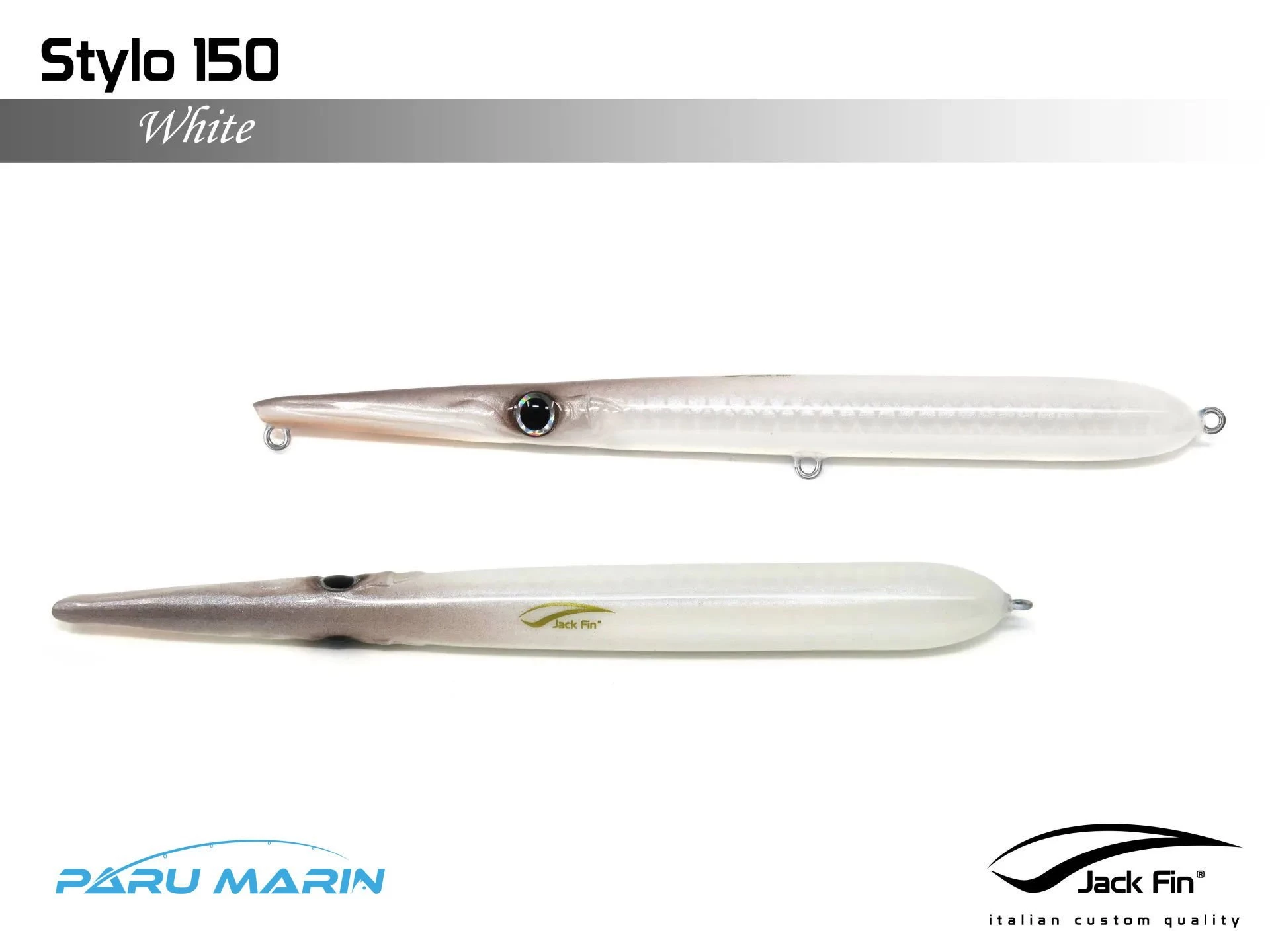 Jack Fin Stylo 150 Sahte Yem White