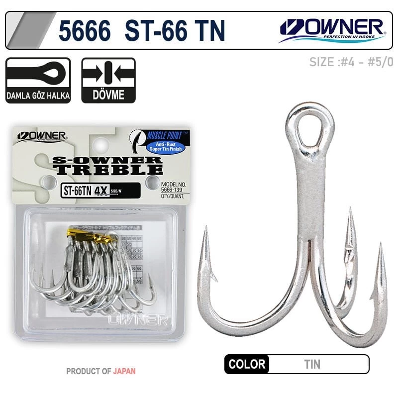 Owner 5666 St-66tn 4x Üçlü İğne No : 1