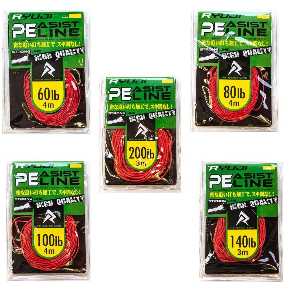 Ryuji Assist Pe Line (red) Jig Asist İpi 60lb. 4mt.