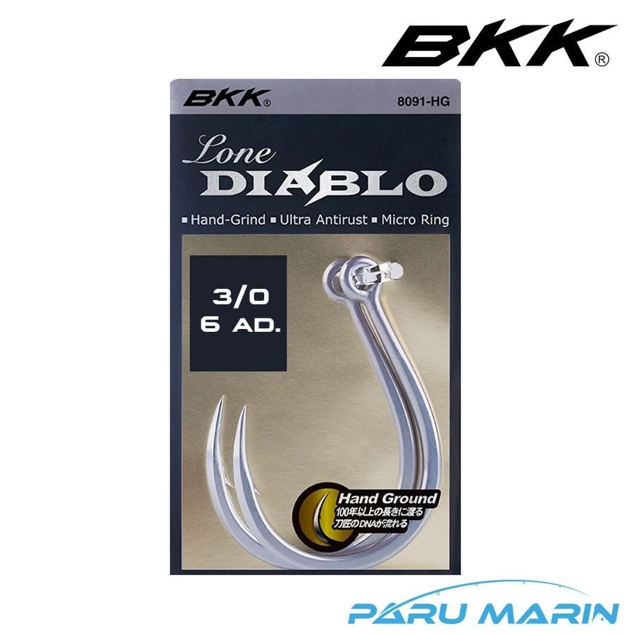 Bkk Lone Diablo Tekli İğne 3/0 , 6 Adet