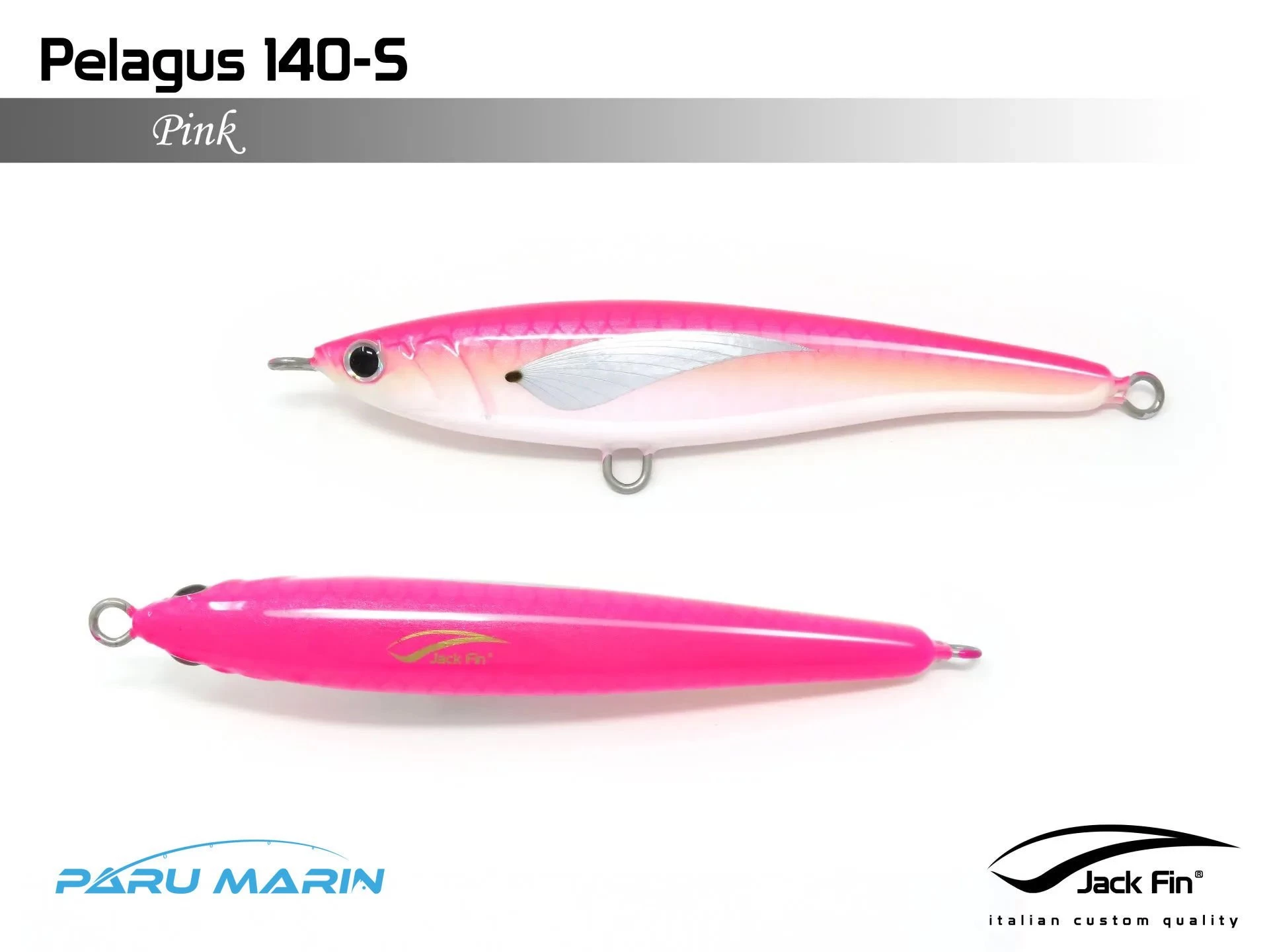 Jack Fin Pelagus 140-s Sahte Yem Pink