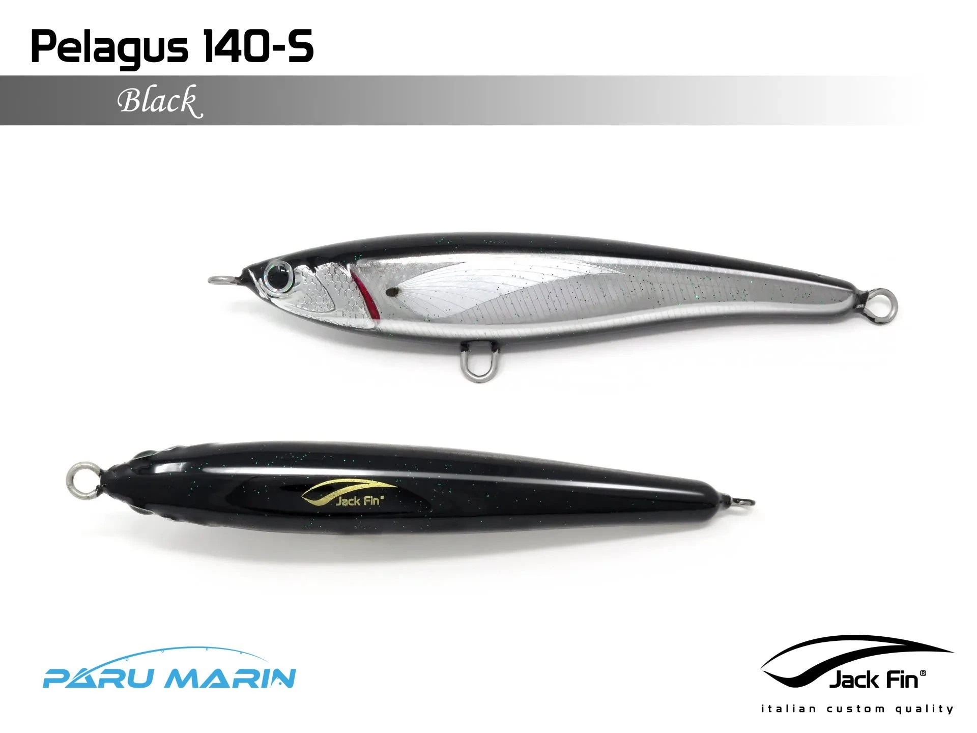 Jack Fin Pelagus 140-s Sahte Yem Black