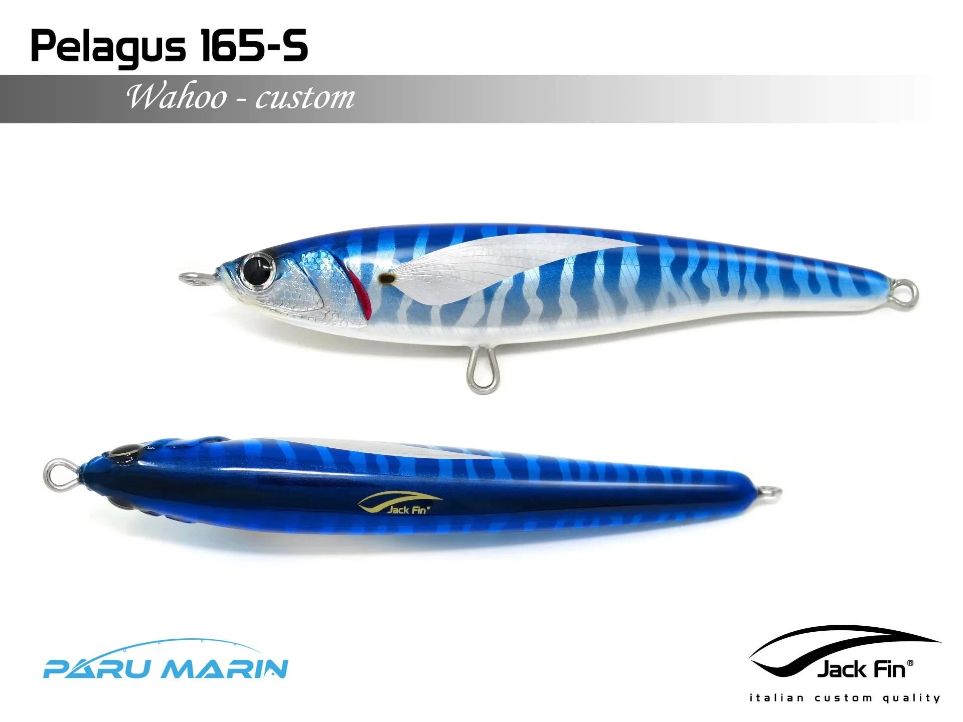 Jack Fin Pelagus 165-s Sahte Yem Wahoo ''Özel Renk''