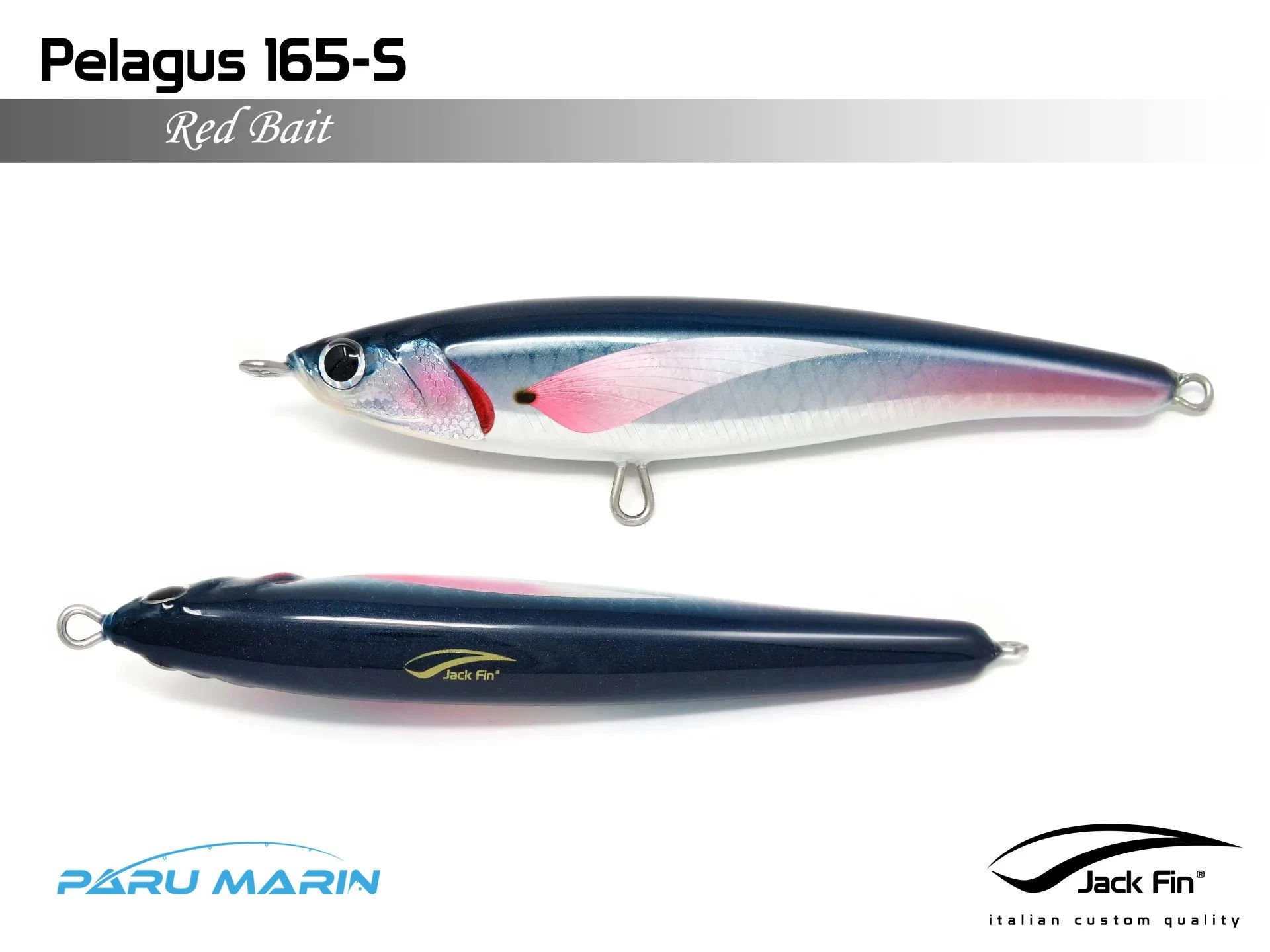 Jack Fin Pelagus 165-s Sahte Yem Red Bait