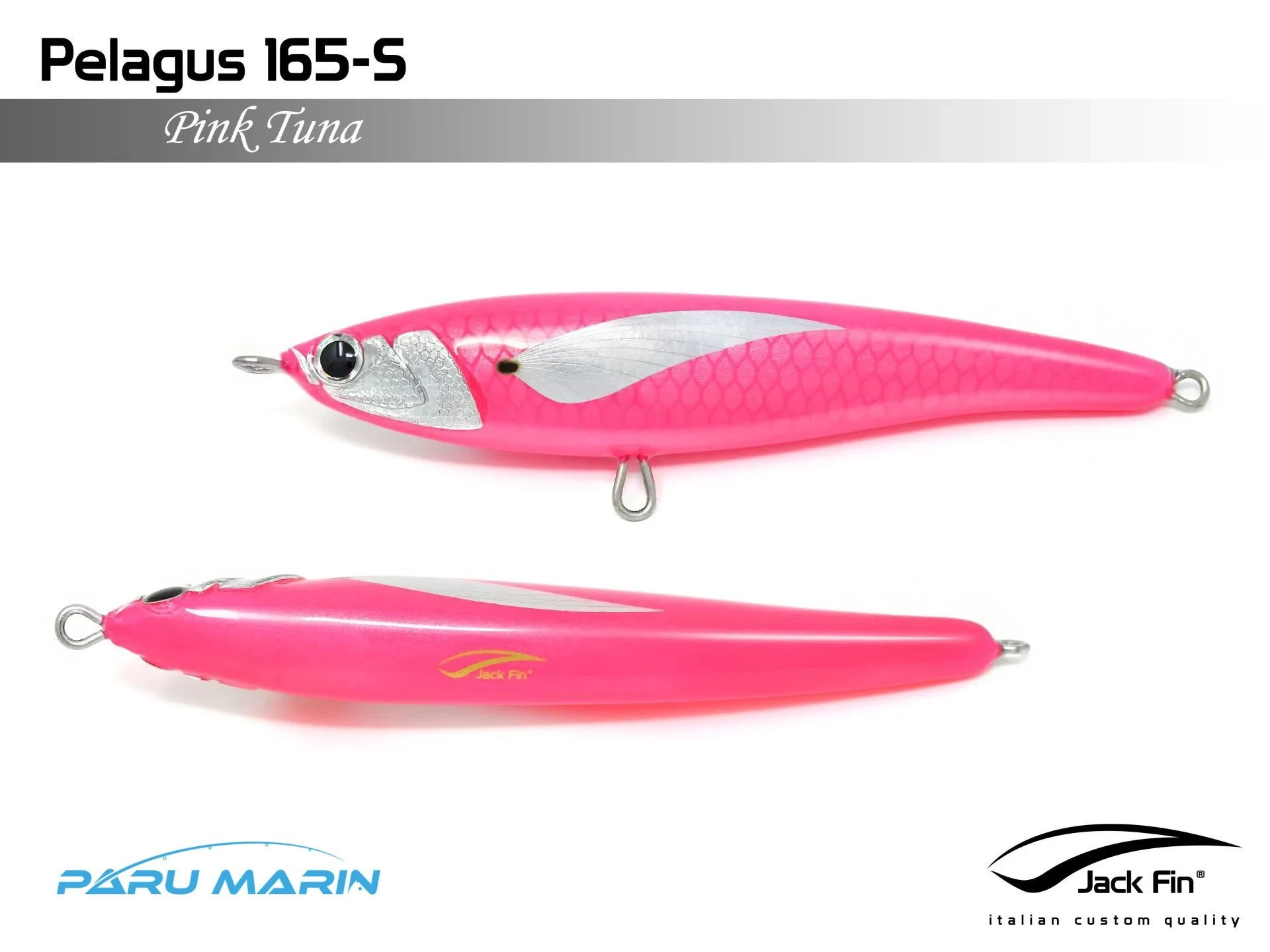 Jack Fin Pelagus 165-s Sahte Yem Pink Tuna