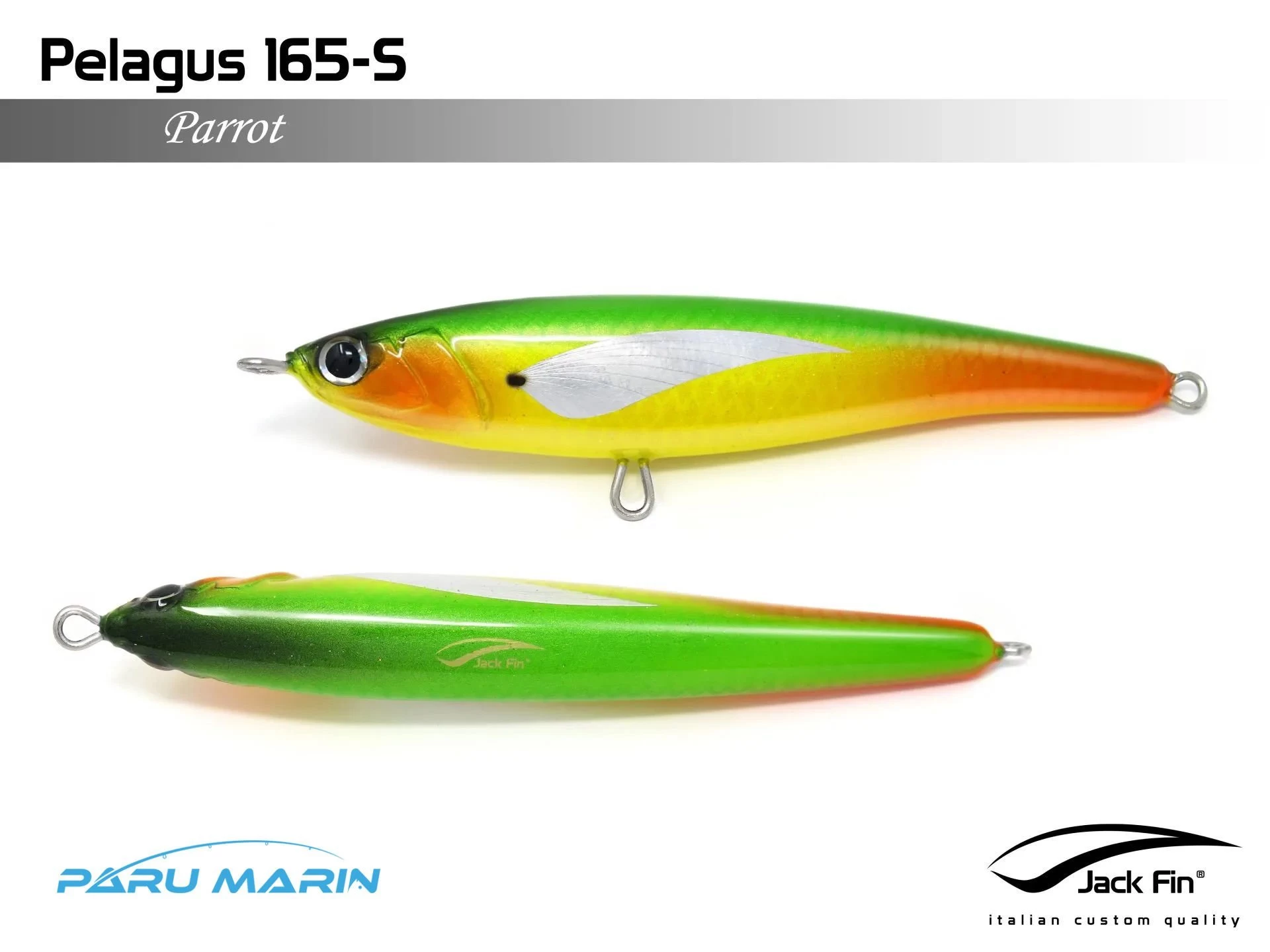 Jack Fin Pelagus 165-s Sahte Yem Parrot