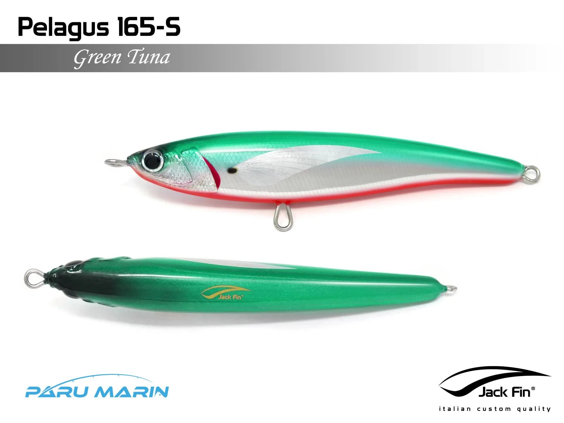 Jack Fin Pelagus 165-s Sahte Yem Green Tuna
