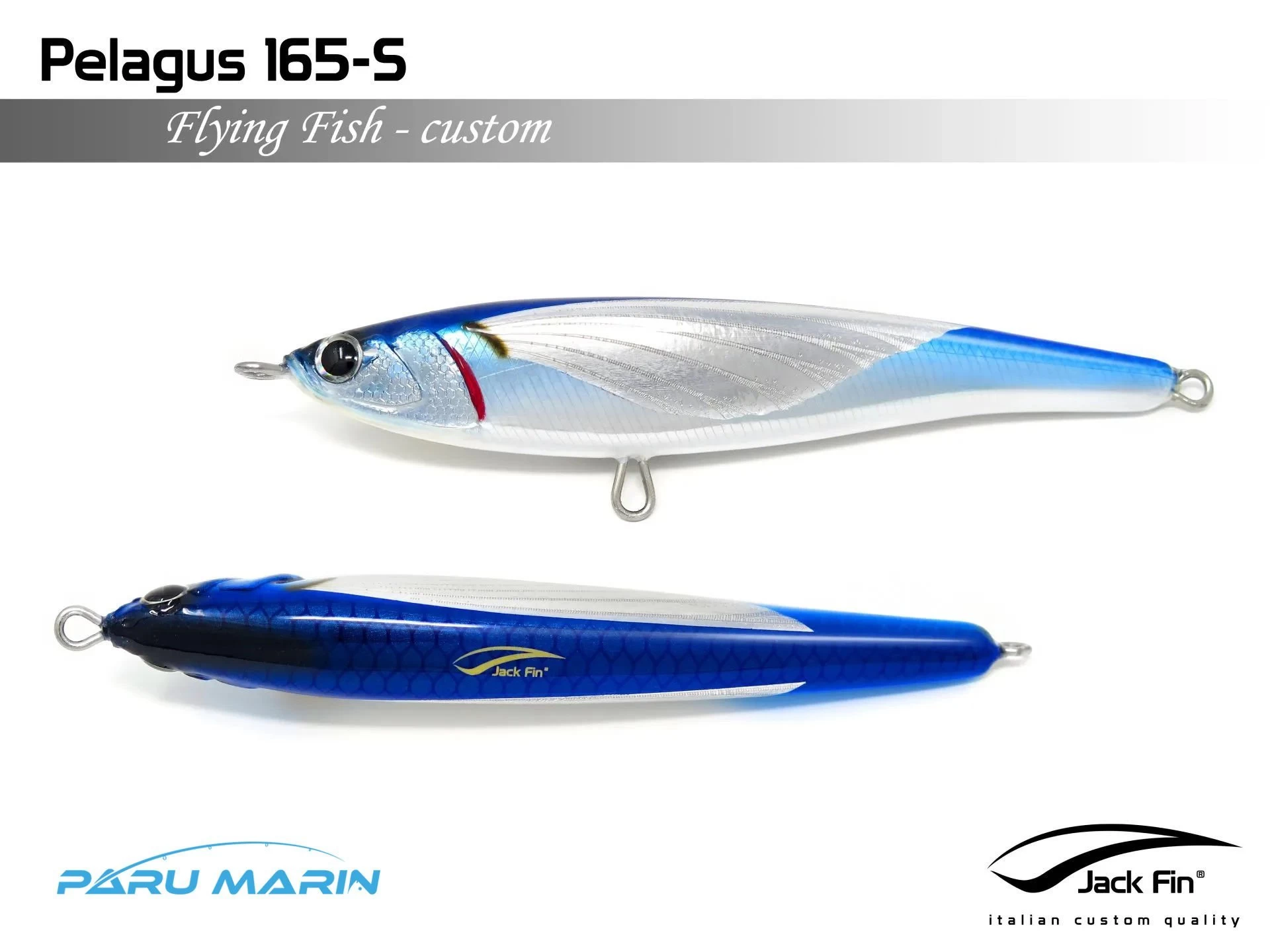 Jack Fin Pelagus 165-s Sahte Yem Flying Fish ''Özel Renk''
