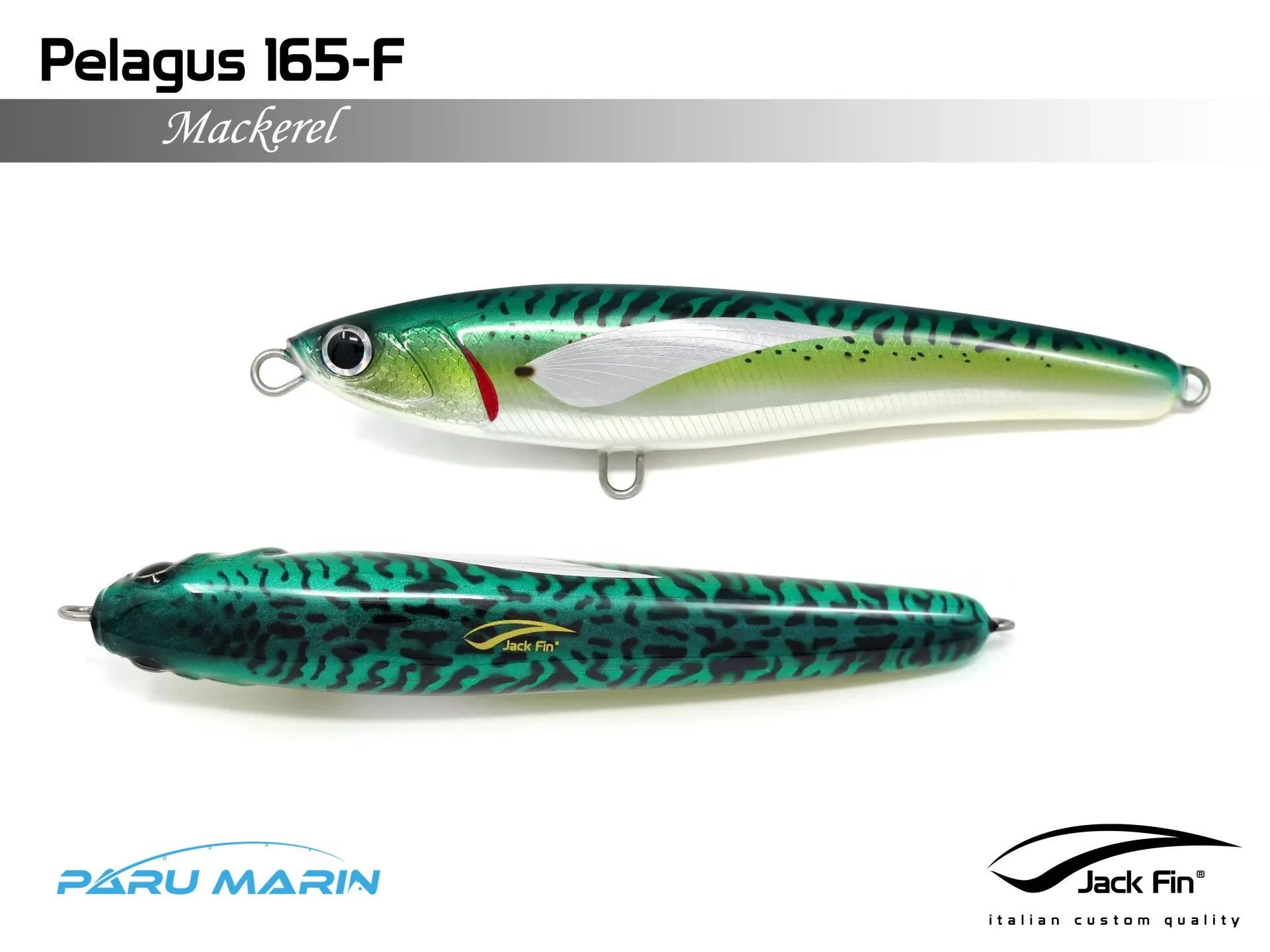 Jack Fin Pelagus 165-f Sahte Yem Mackerel