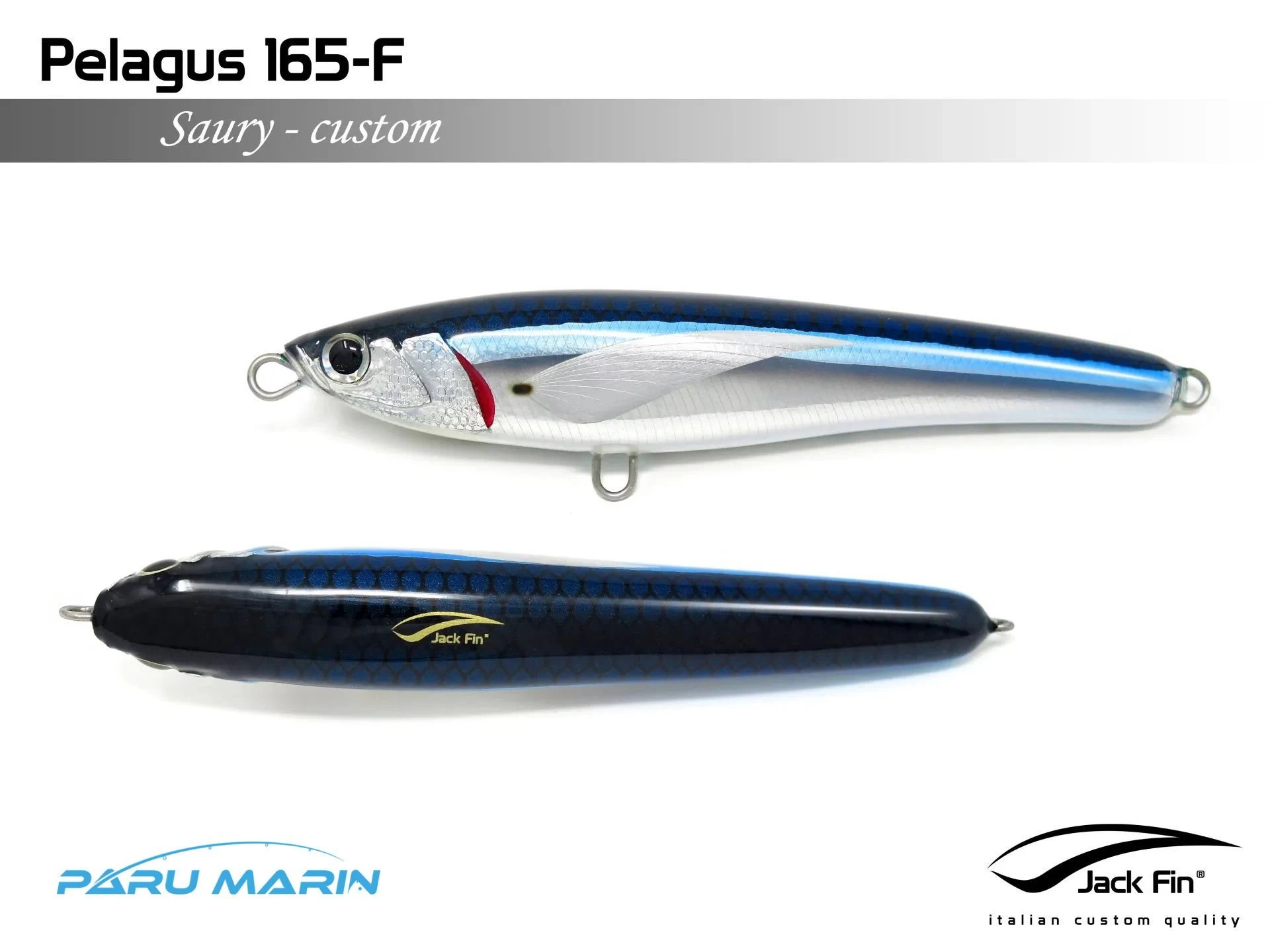 Jack Fin Pelagus 165-f Sahte Yem Saury ''Özel Renk''