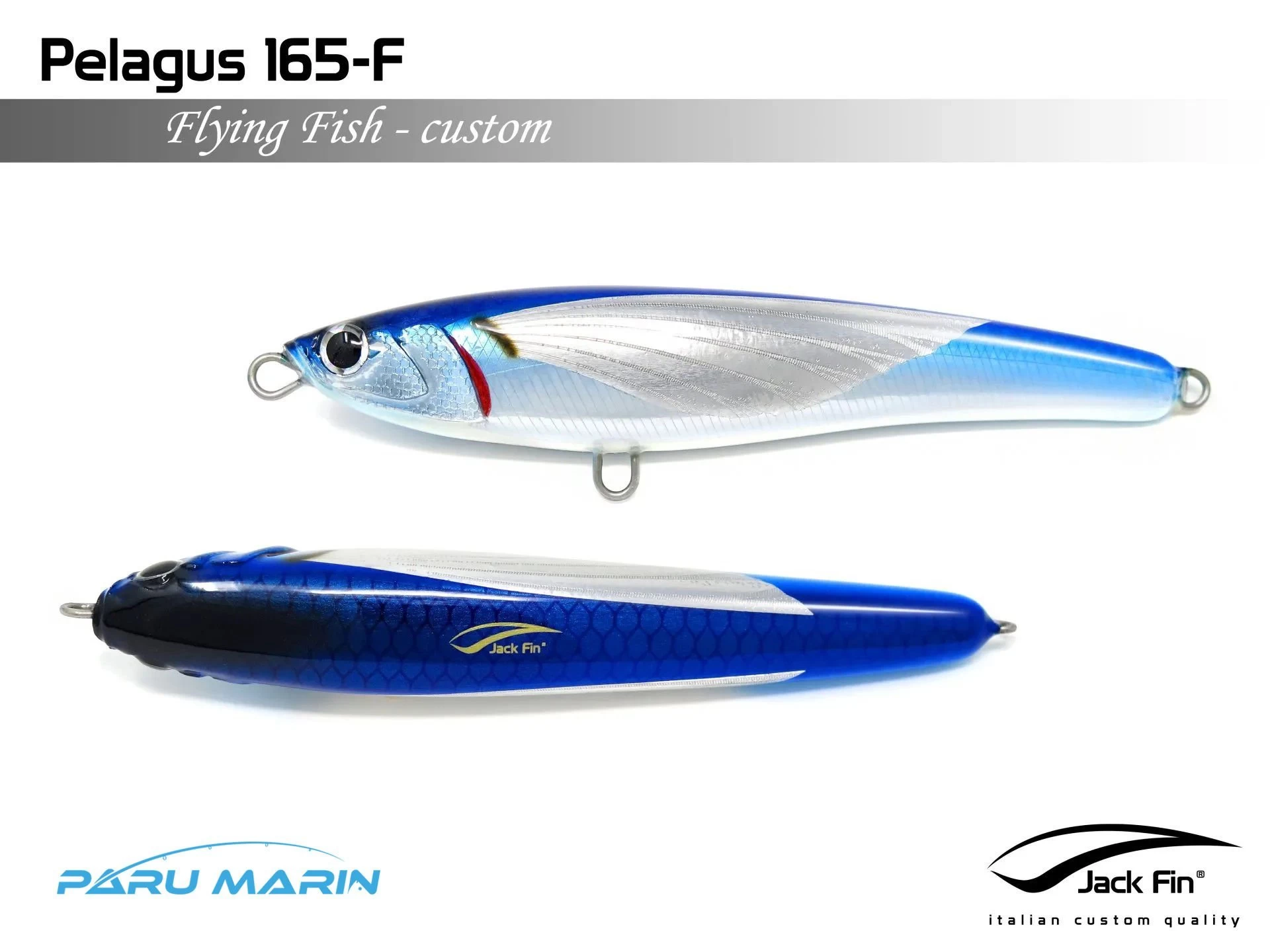 Jack Fin Pelagus 165-f Sahte Yem Flying Fish ''Özel Renk''
