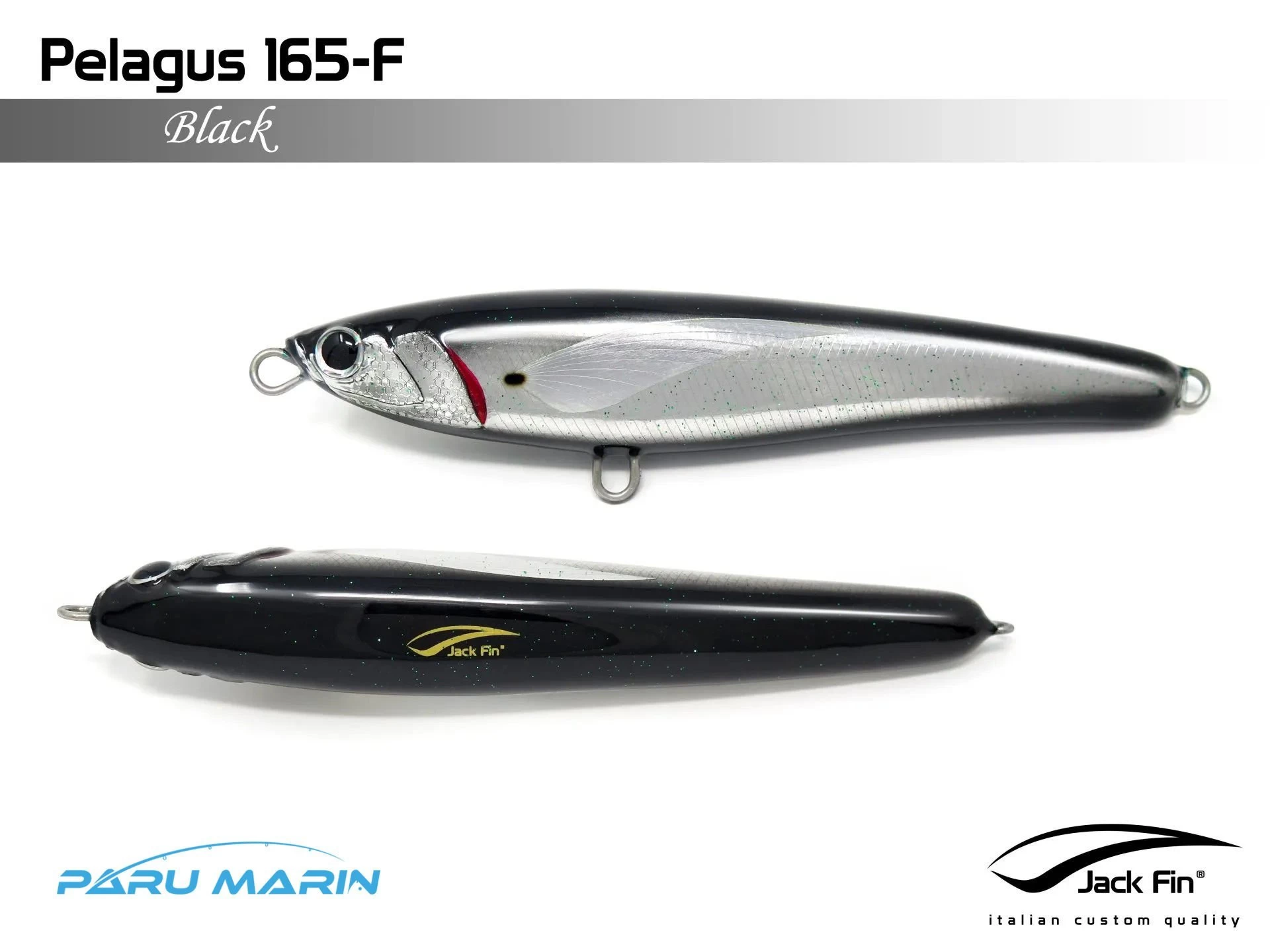 Jack Fin Pelagus 165-f Sahte Yem Black