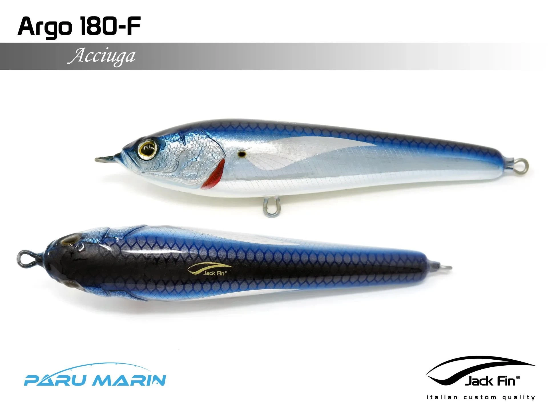 Jack Fin Argo 180-f Sahte Yem Acciuga