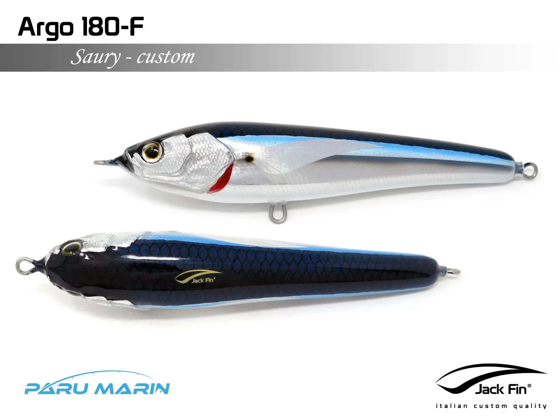 Jack Fin Argo 180-f Sahte Yem Saury ''Özel Renk''