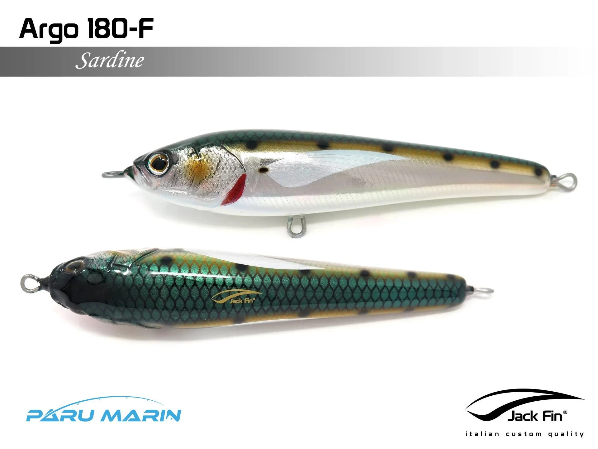 Jack Fin Argo 180-f Sahte Yem Sardine