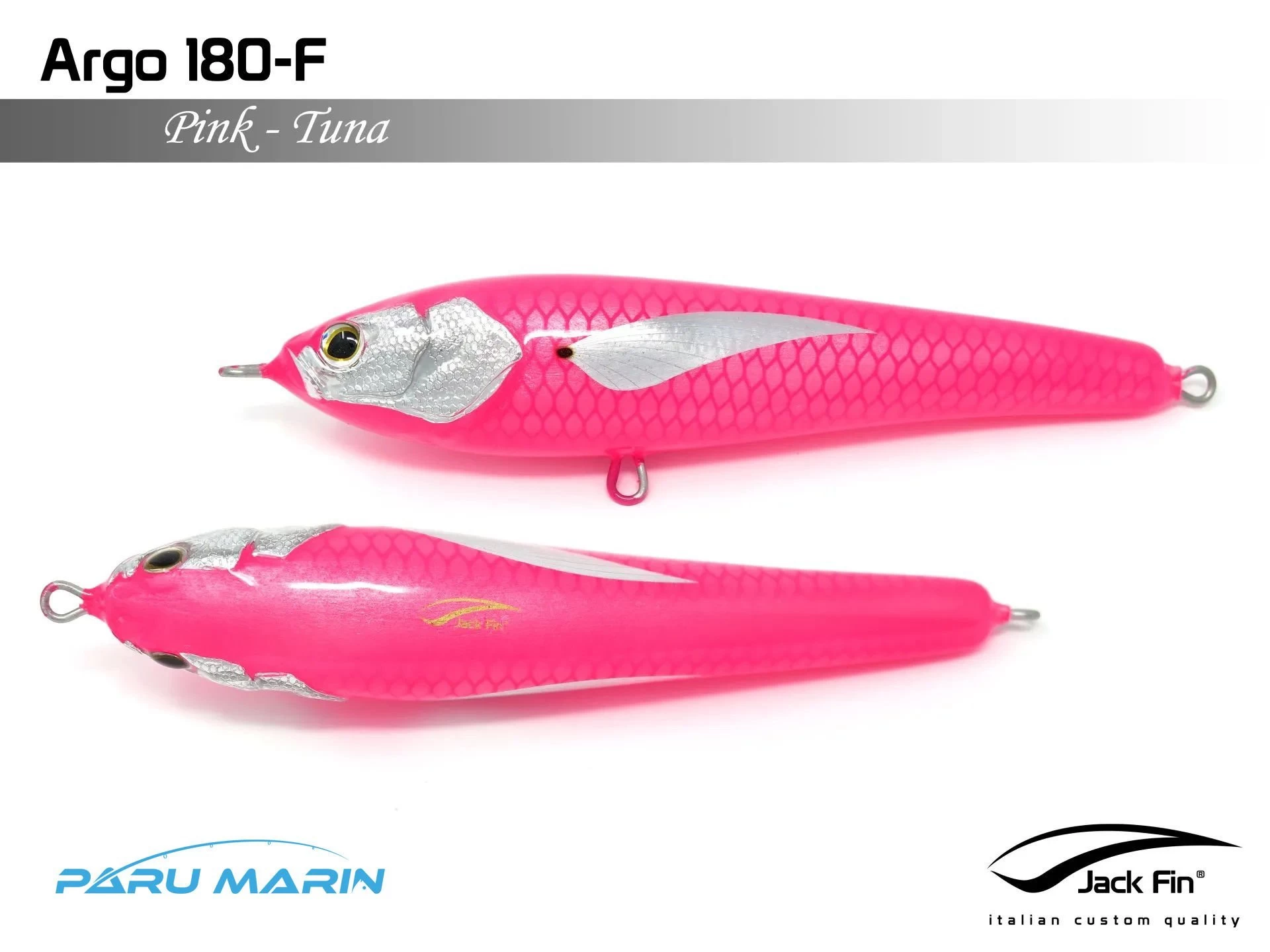 Jack Fin Argo 180-f Sahte Yem Pink Tuna