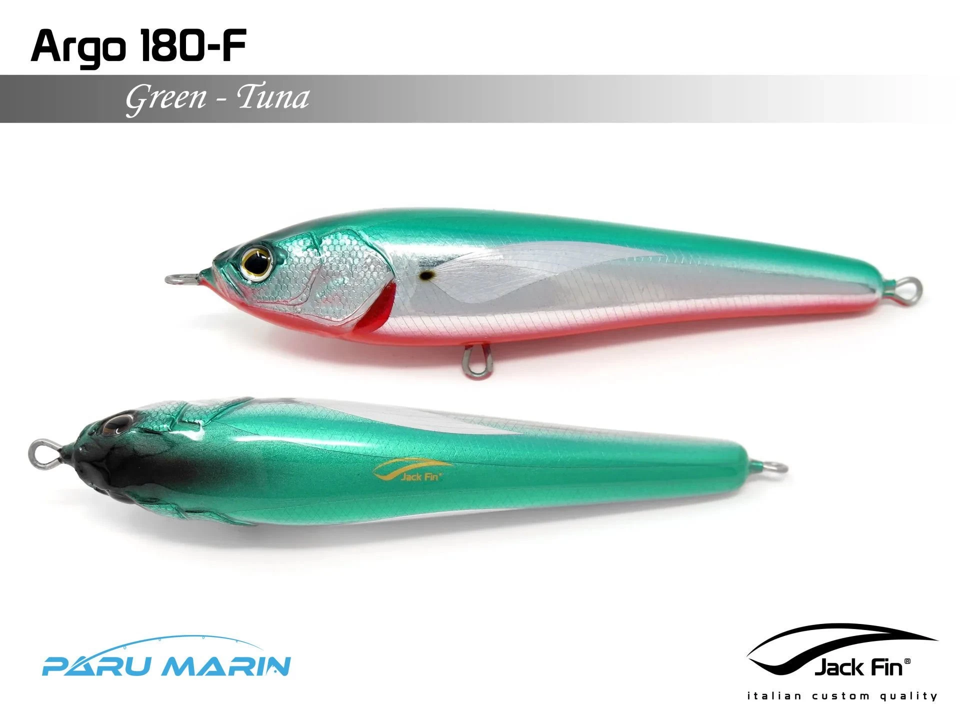 Jack Fin Argo 180-f Sahte Yem Green Tuna