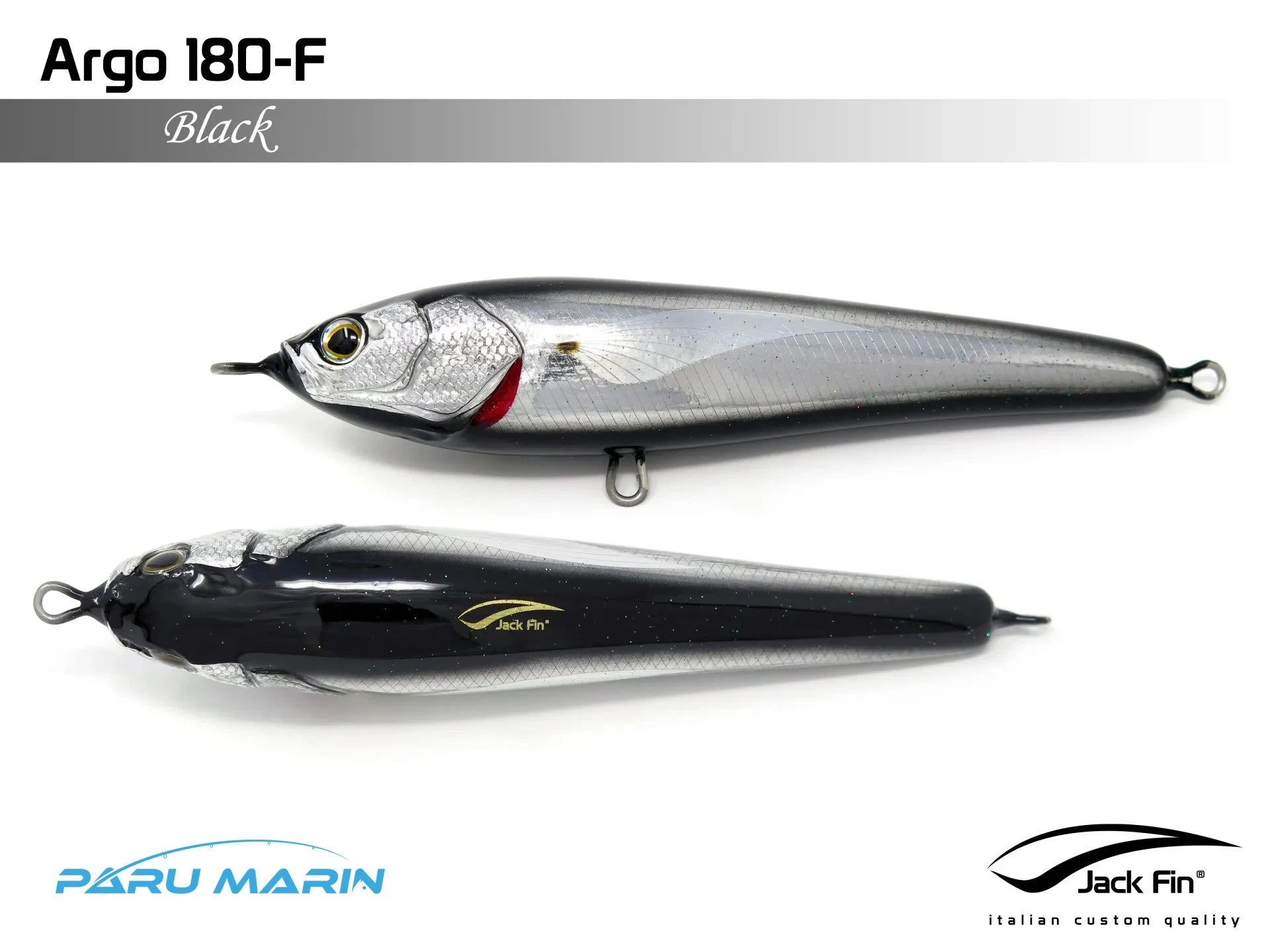 Jack Fin Argo 180-f Sahte Yem Black
