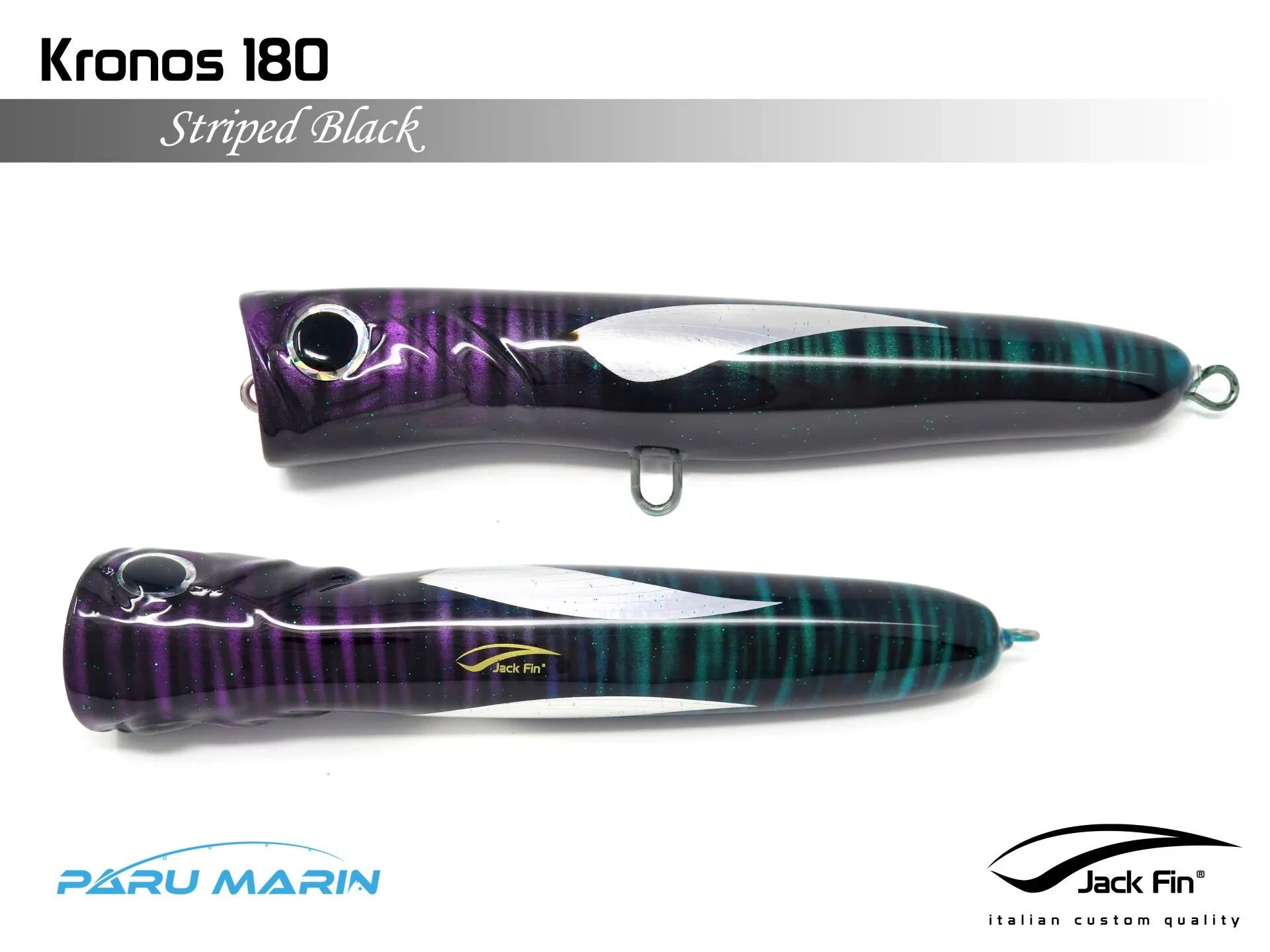 Jack Fin Kronos 180-f Sahte Yem Striped Black