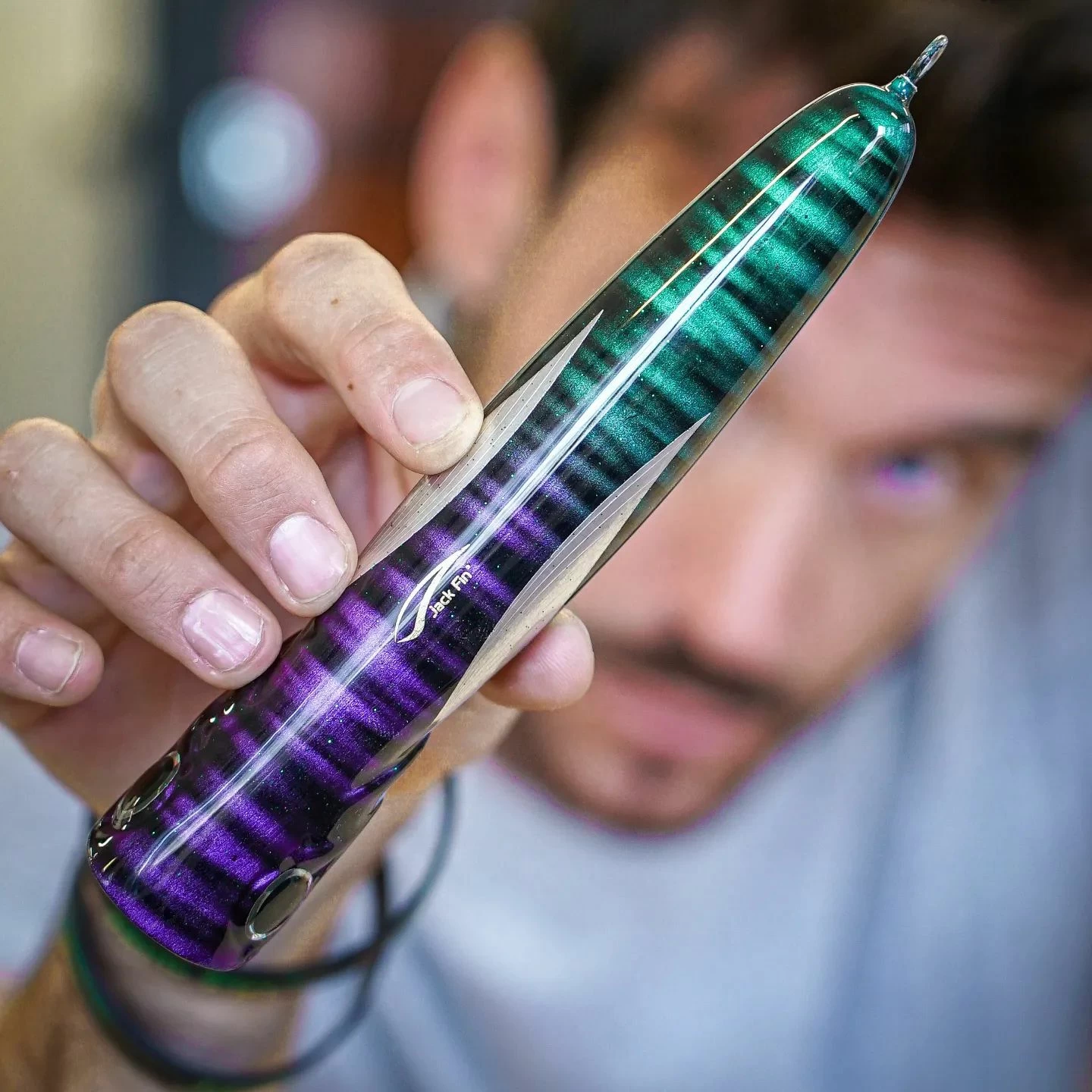 Jack Fin Kronos 180-f Sahte Yem Striped Black