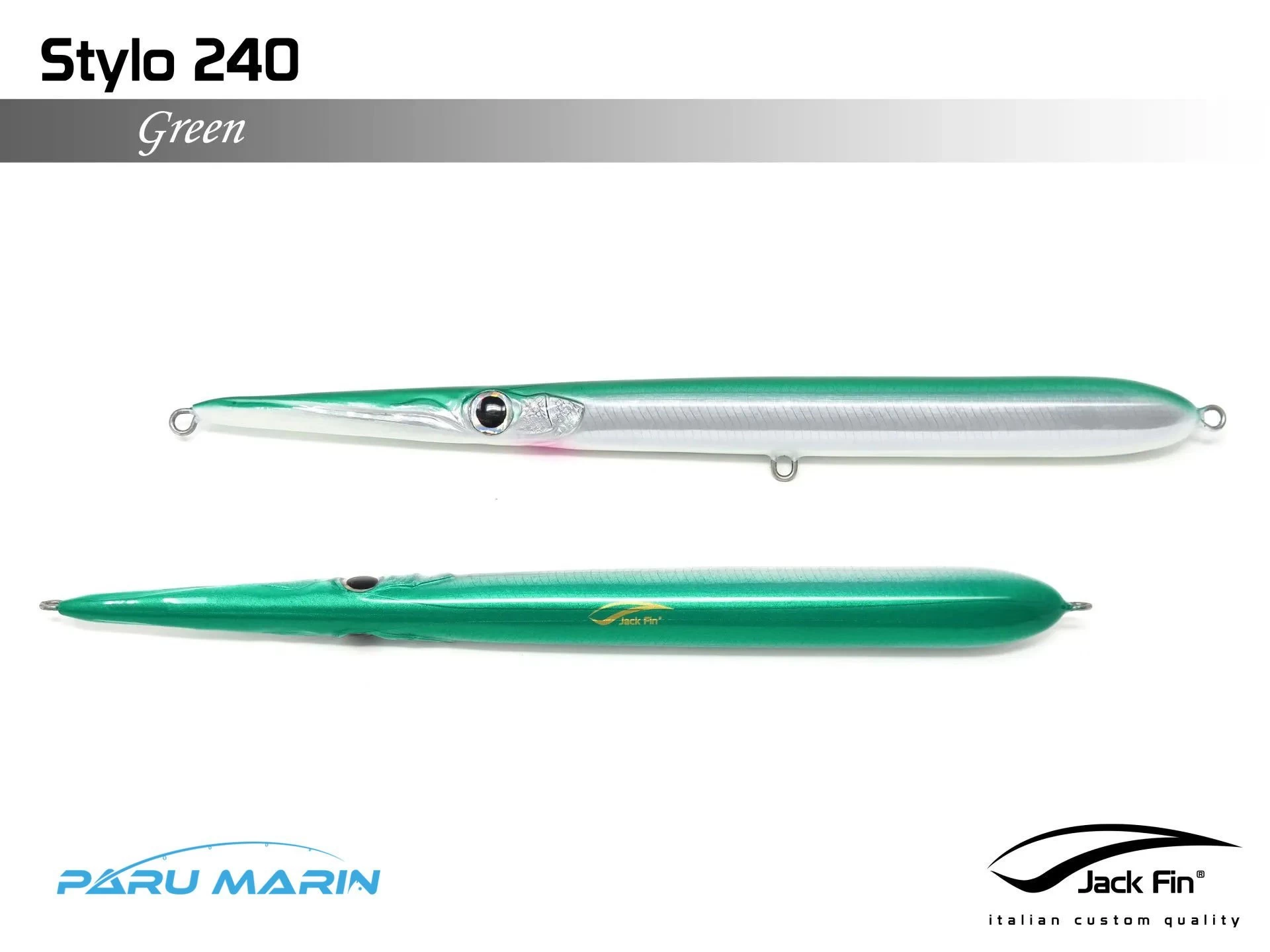 Jack Fin Stylo 240 Sahte Yem Green