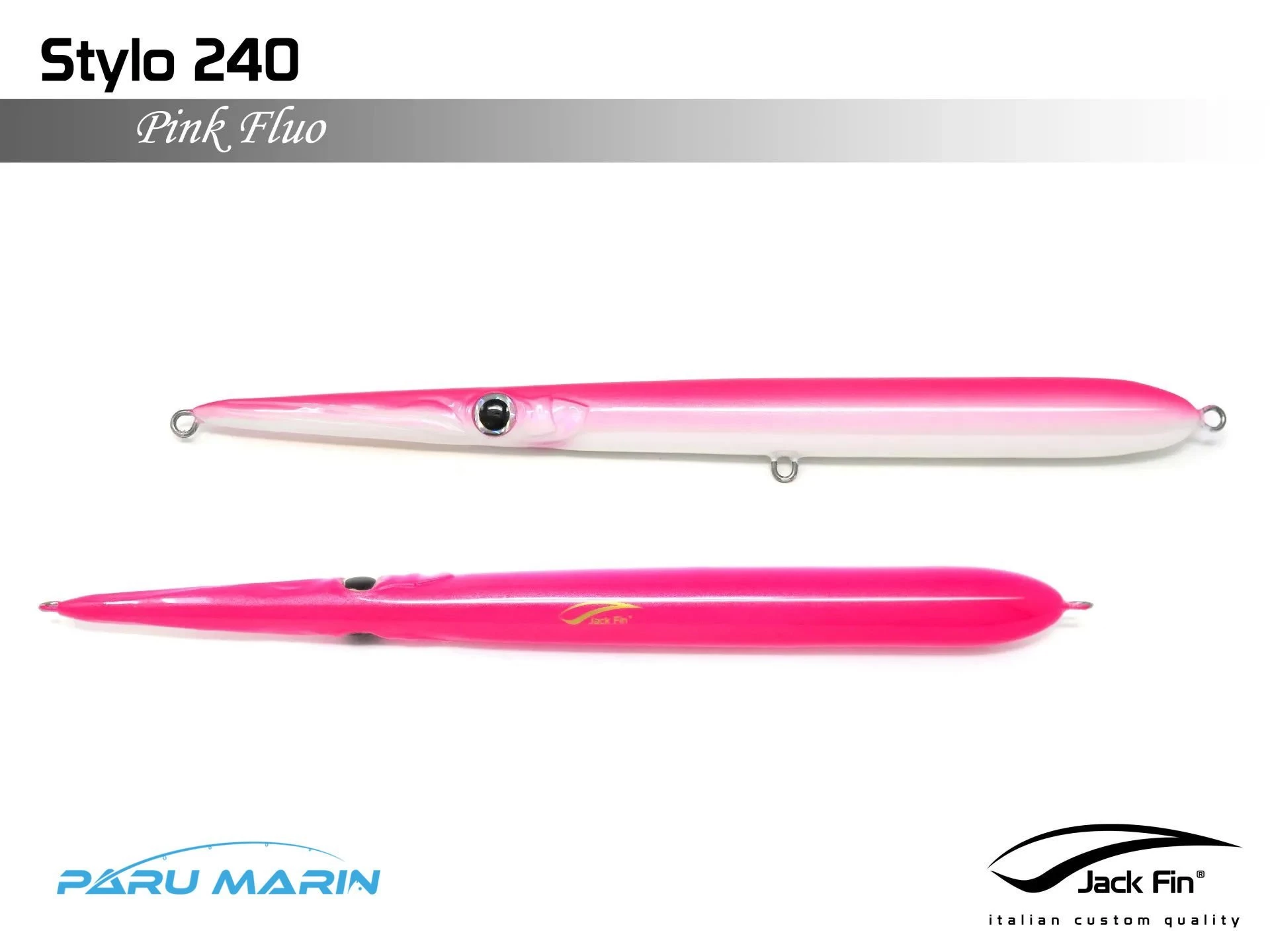 Jack Fin Stylo 240 Sahte Yem Pink Fluo