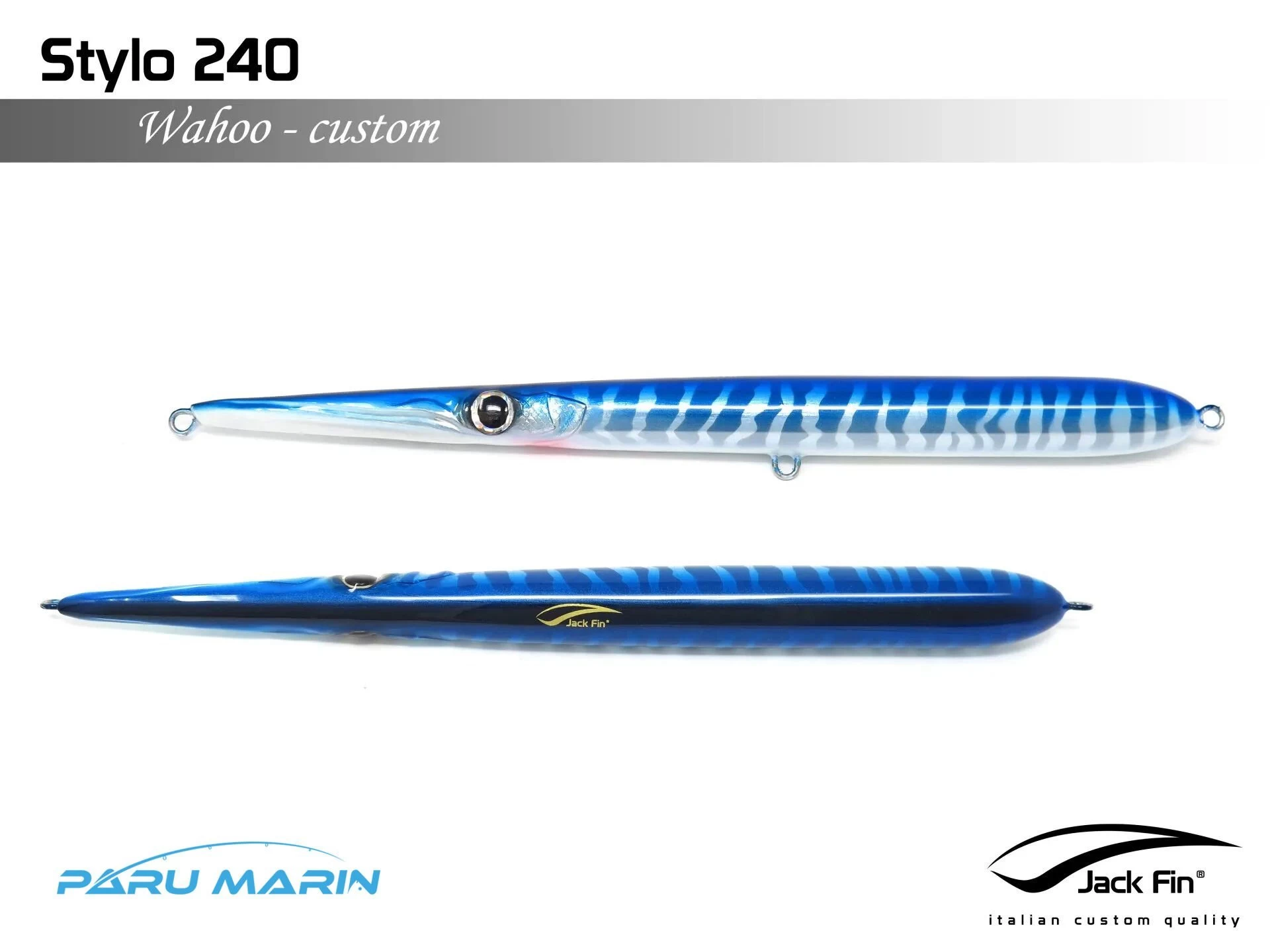 Jack Fin Stylo 240 Sahte Yem Wahoo ''Özel Renk''