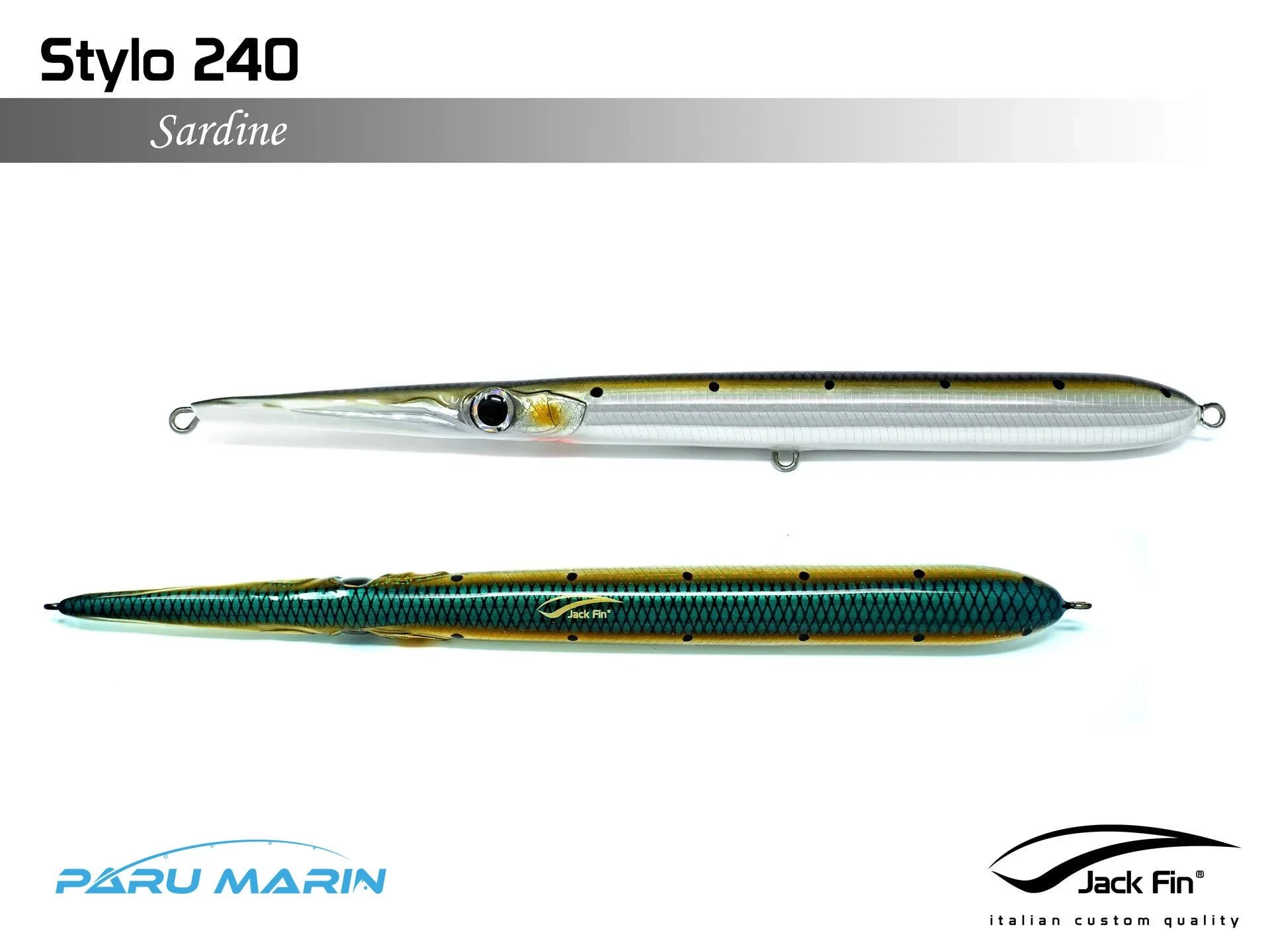 Jack Fin Stylo 240 Sahte Yem Sardine