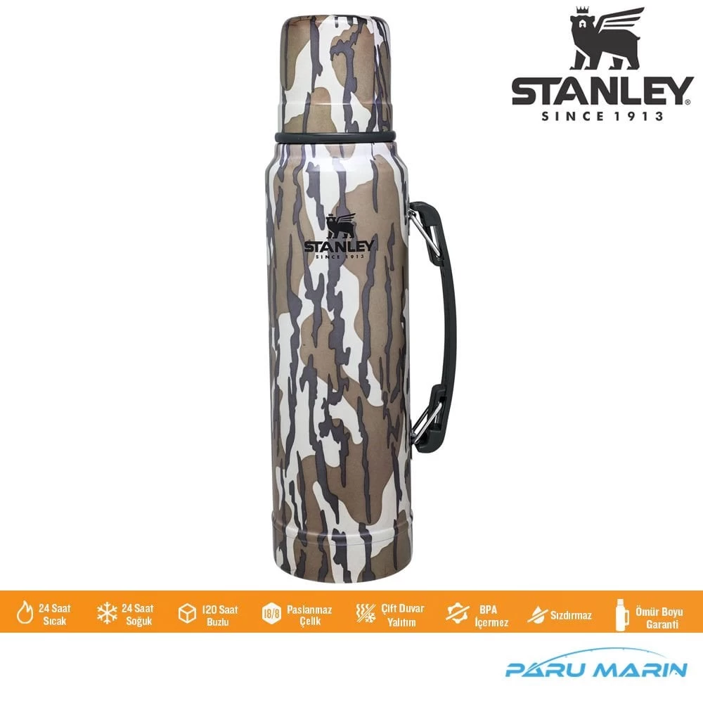 Stanley Legendary Klasik Vakumlu Paslanmaz Çelik Termos 1lt. Limited Camo