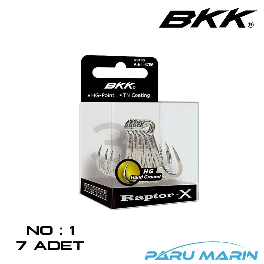 Bkk Raptor-x Hg Üçlü İğne No:1