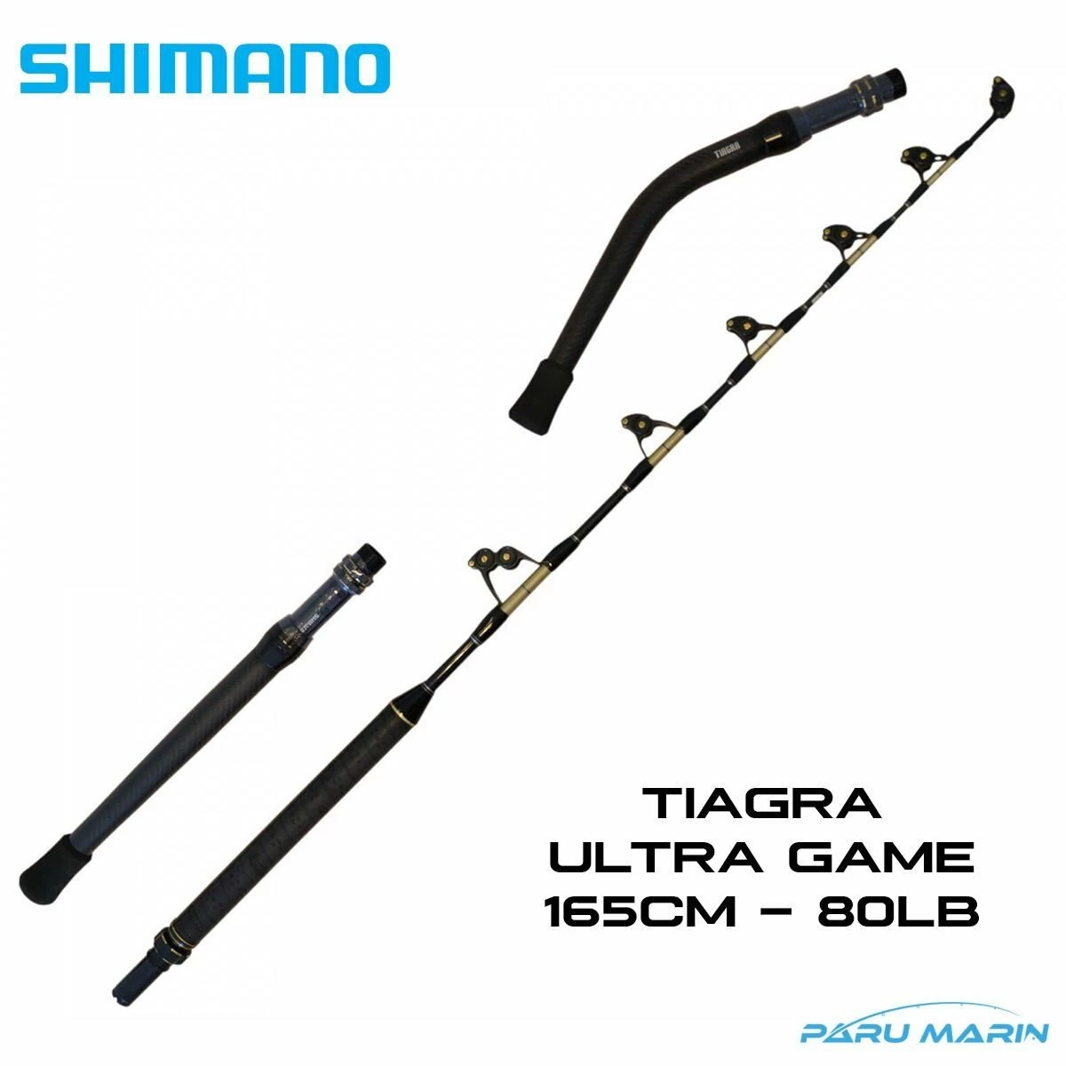 Shimano Tiagra Ultra Game 165cm 80lbs Big Game Kamış