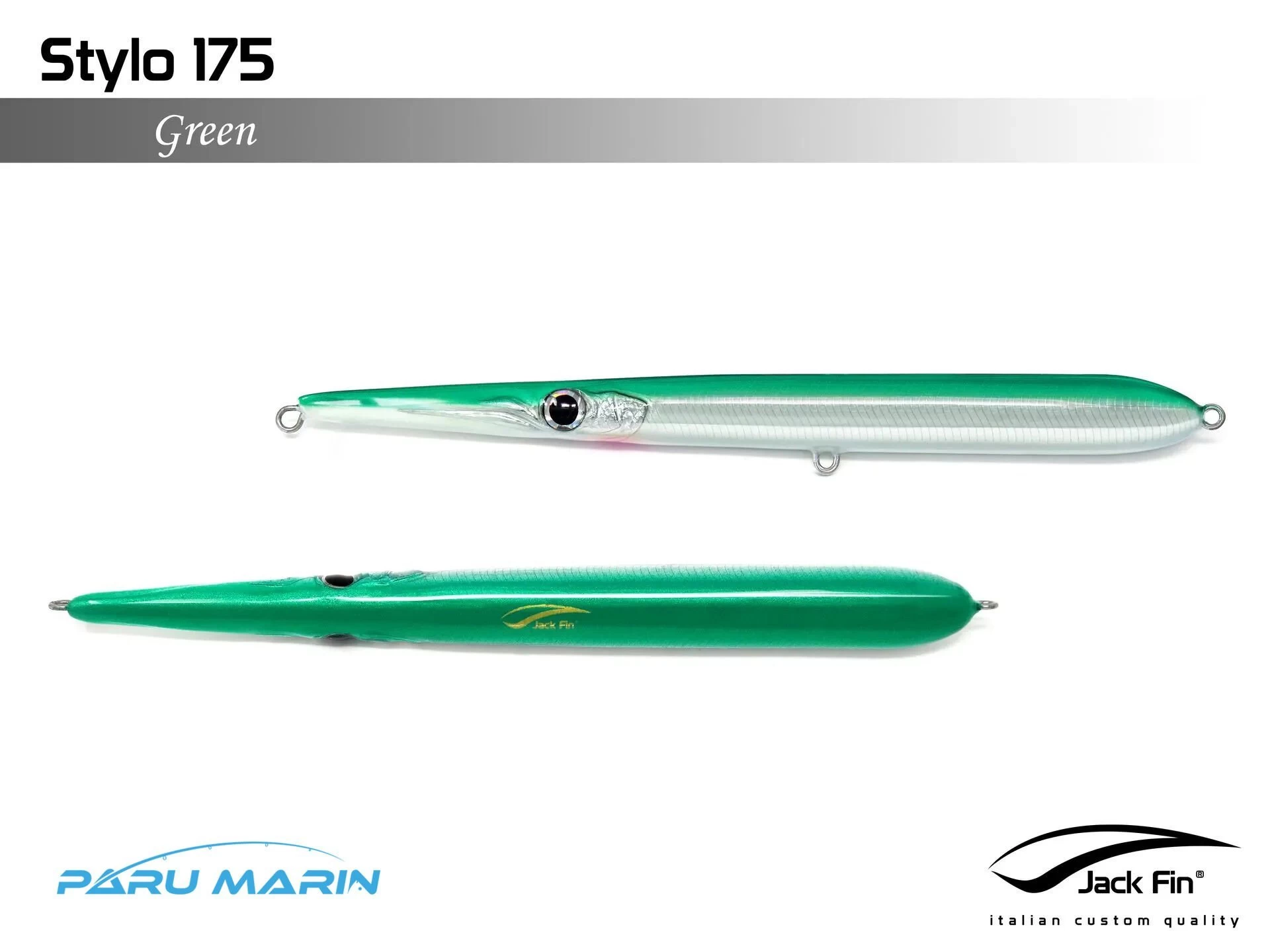 Jack Fin Stylo 175 Sahte Yem Green
