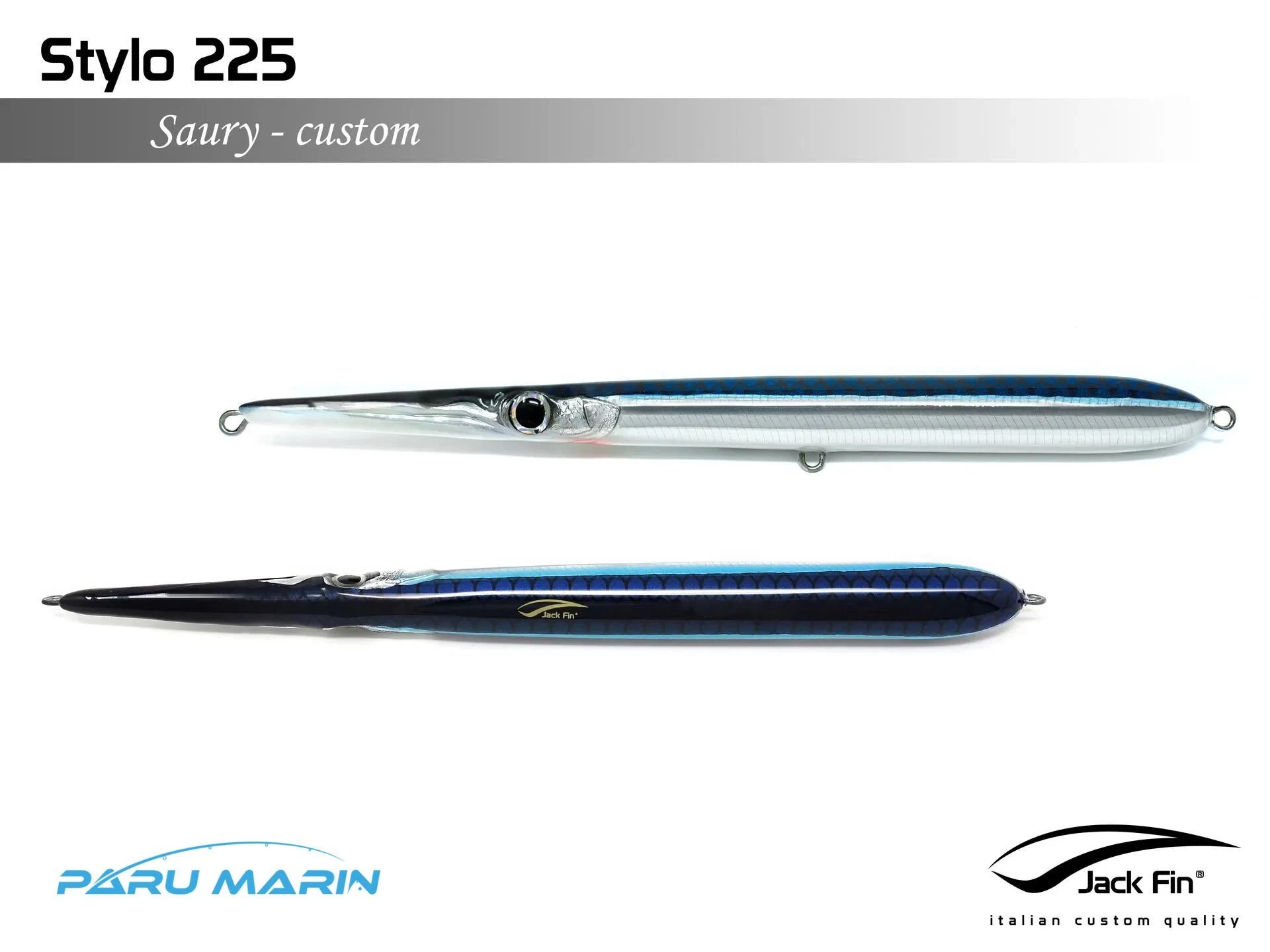 Jack Fin Stylo 225 Sahte Yem Saury ''Özel Renk''