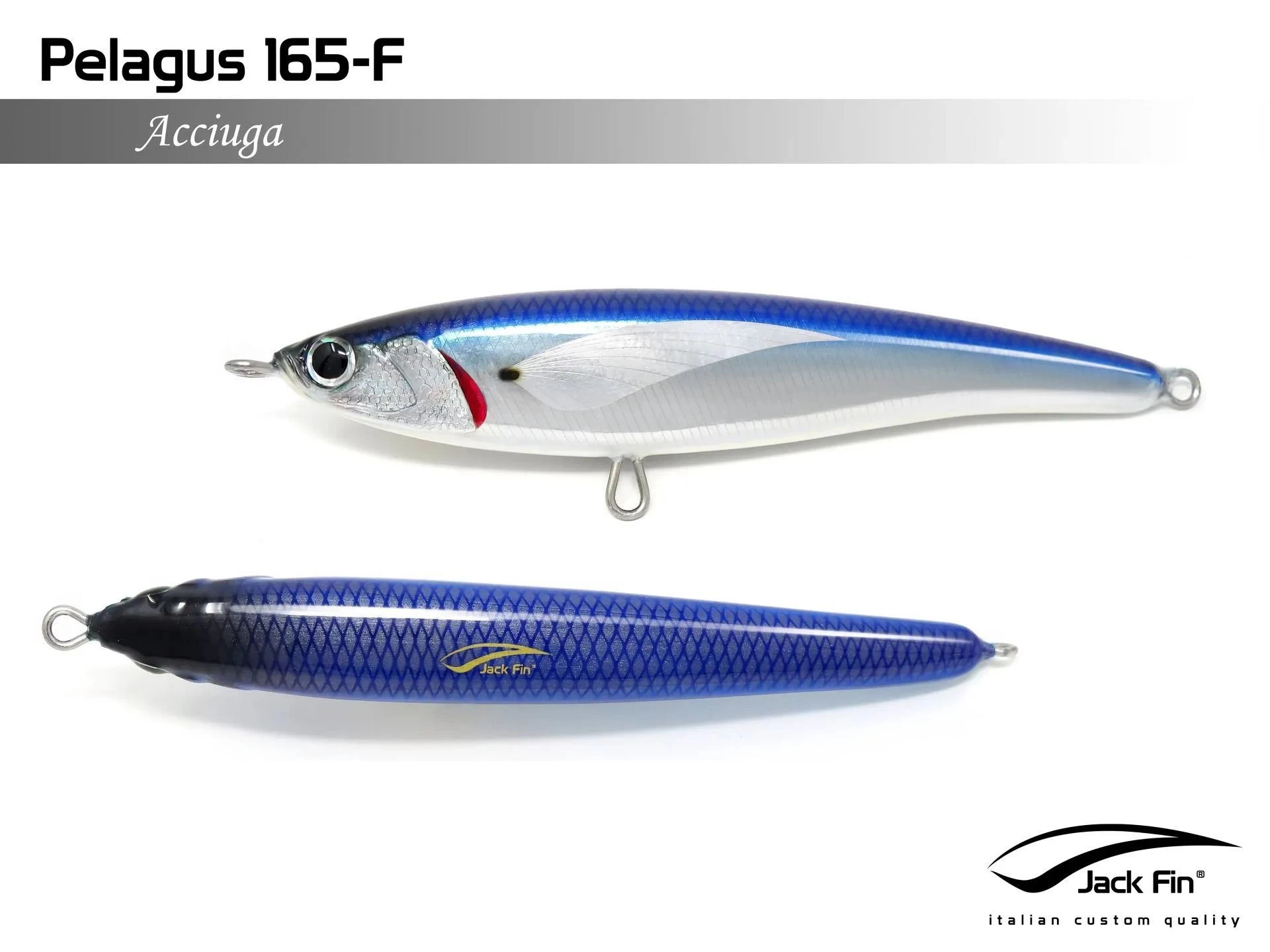 Jack Fin Pelagus 165-f Sahte Yem Acciuga