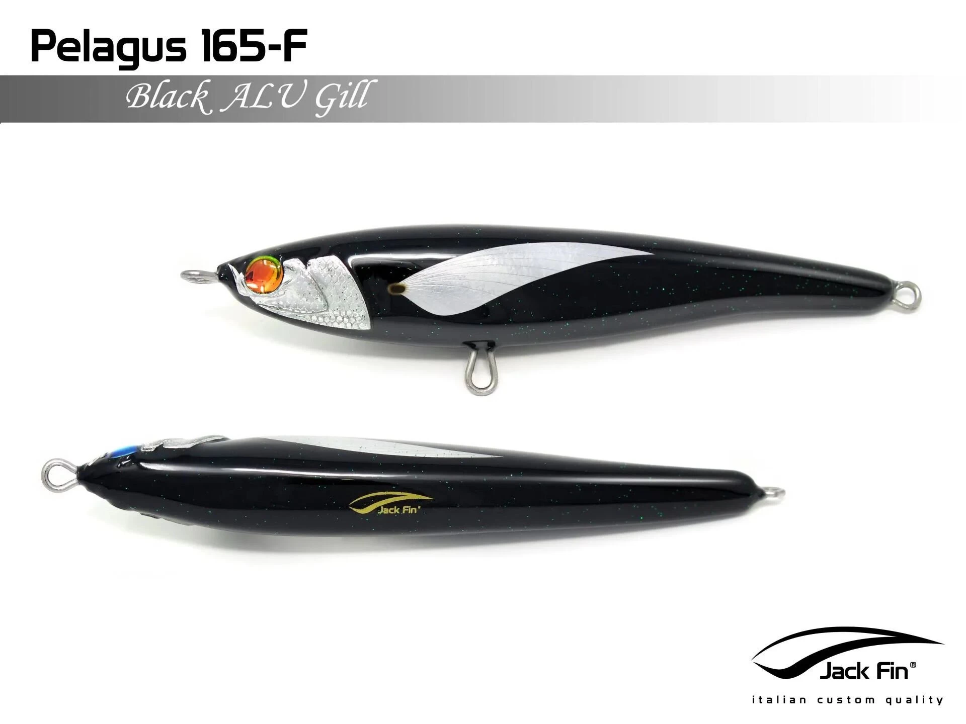 Jack Fin Pelagus 165-f Sahte Yem Black Alu Gill