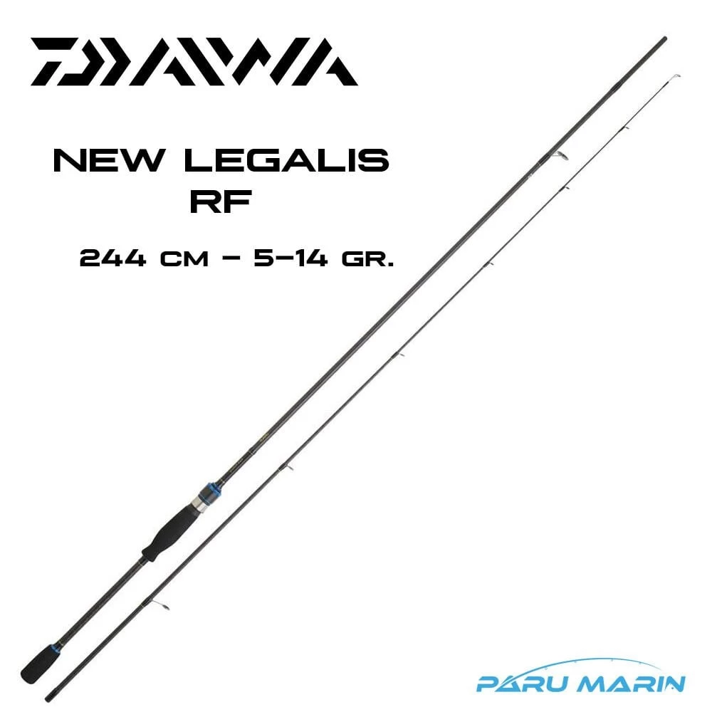 Daiwa New Legalis 244cm 5-14gr. Spin Kamış (legrf802mlfsbf)