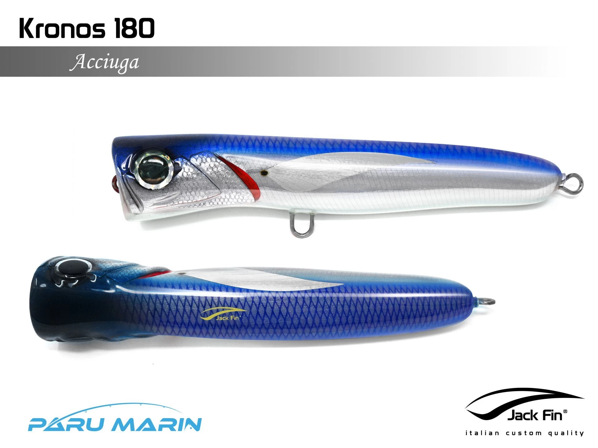 Jack Fin Kronos 180-f Sahte Yem Acciuga
