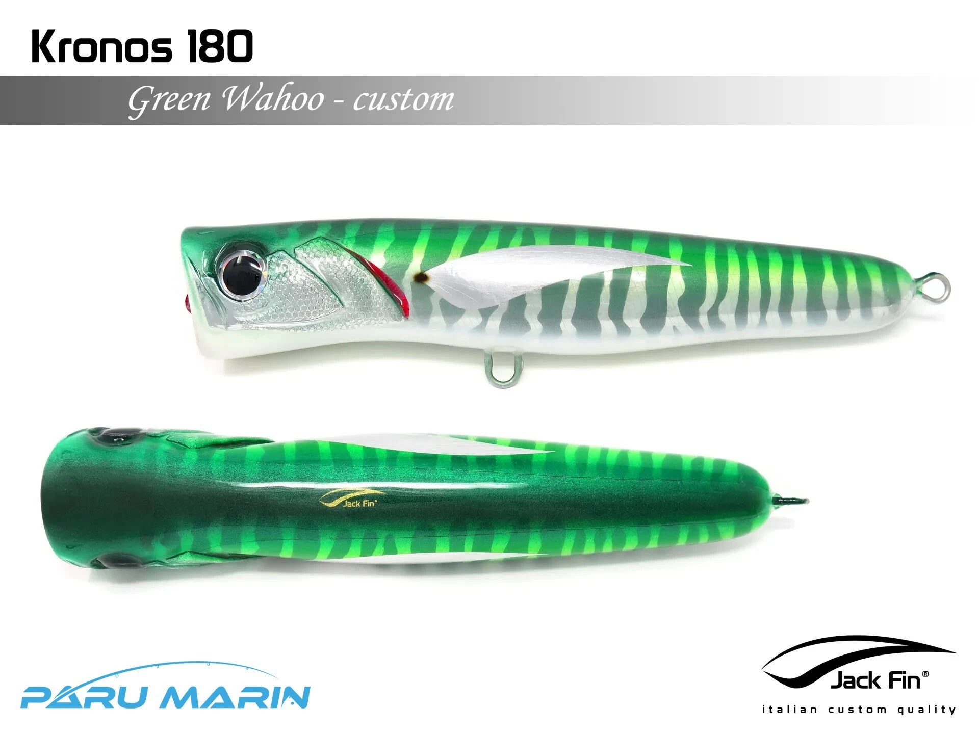 Jack Fin Kronos 180-f Sahte Yem Green Wahoo Custom