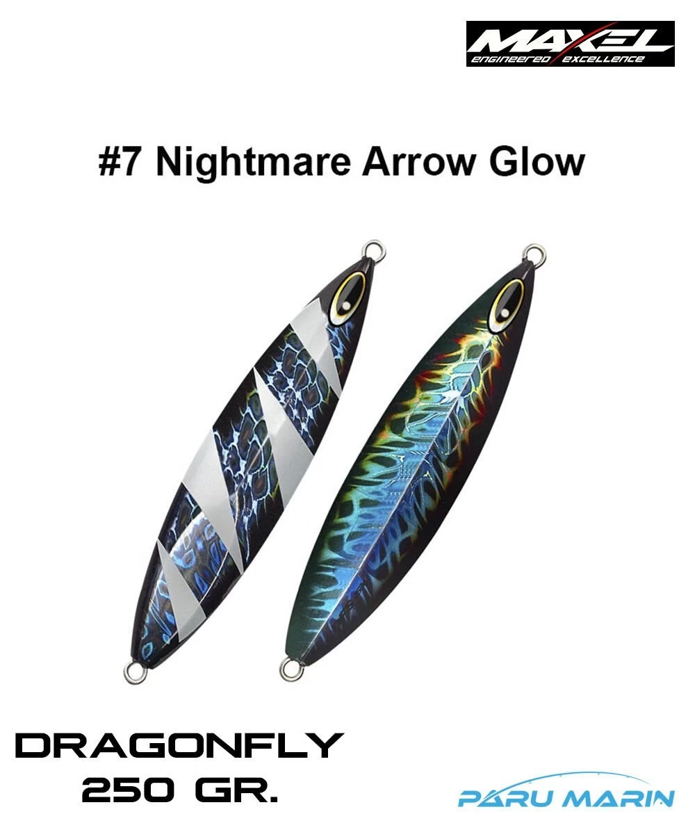 Maxel Dragonfly Jig 250 Gr. #07 Nag
