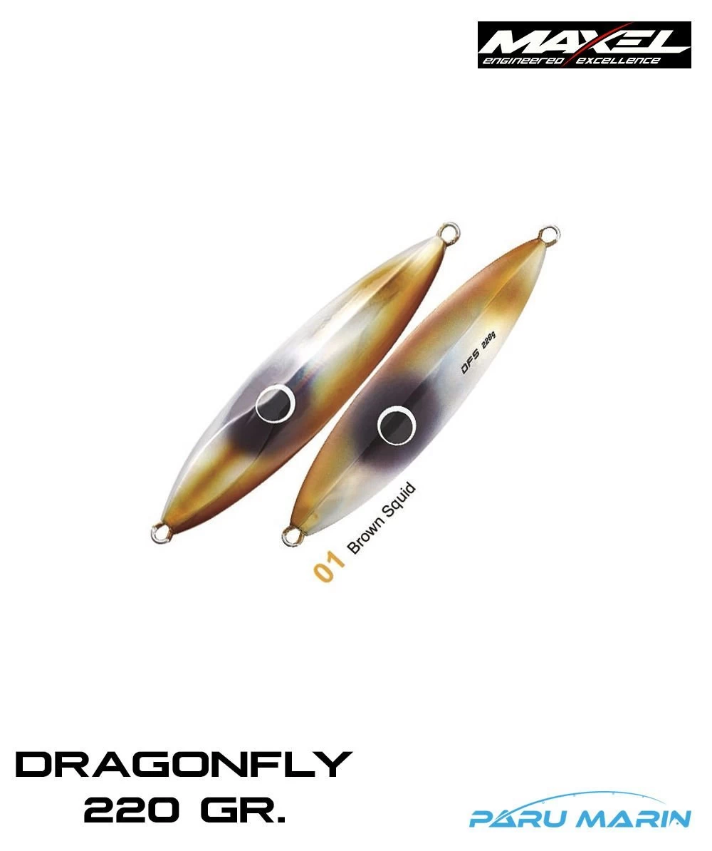 Maxel Dragonfly Jig 220 Gr. #01 Brsq