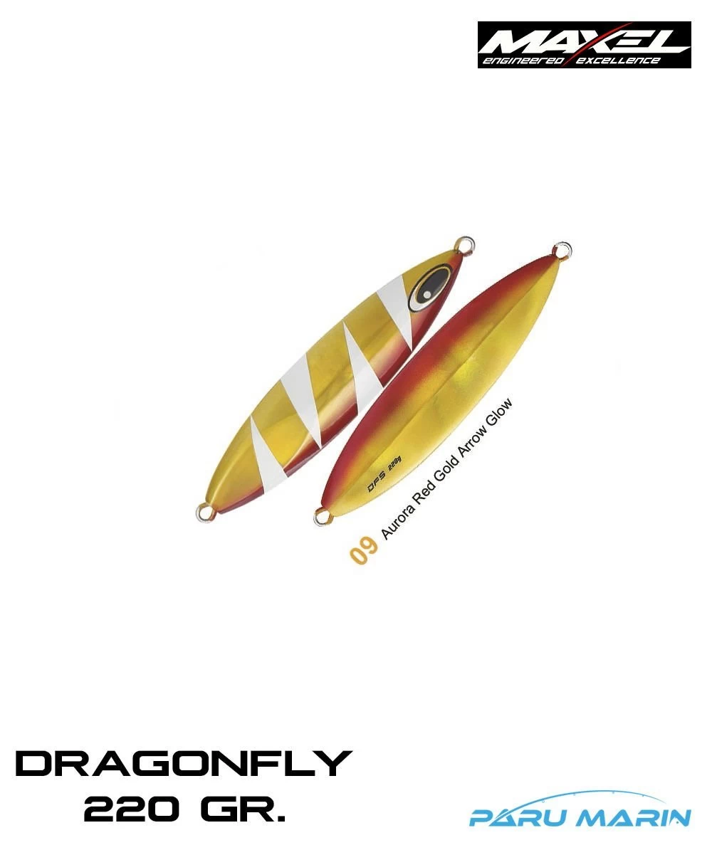 Maxel Dragonfly Jig 220 Gr. #09 Argag