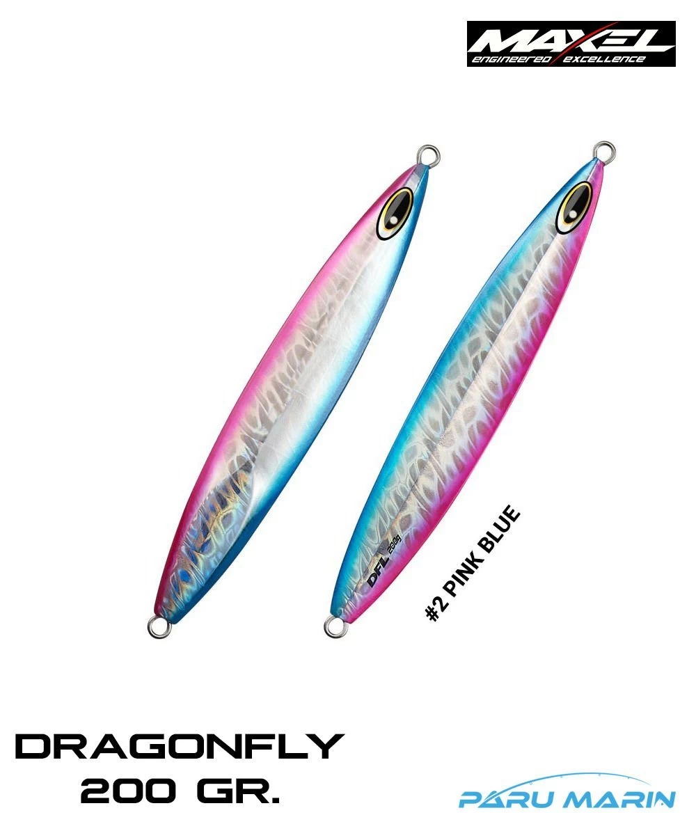 Maxel Dragonfly Jig 200 Gr. #02 Pkbl