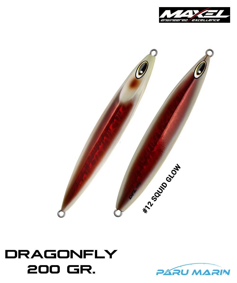 Maxel Dragonfly Jig 200 Gr. #12 Sqg