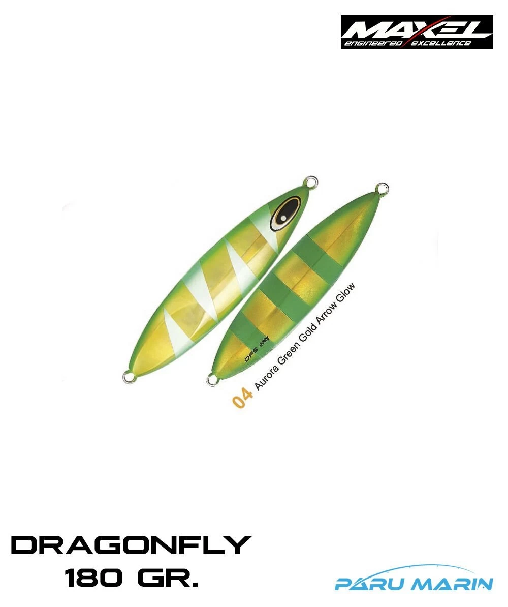 Maxel Dragonfly Jig 180 Gr. #04 Aggag