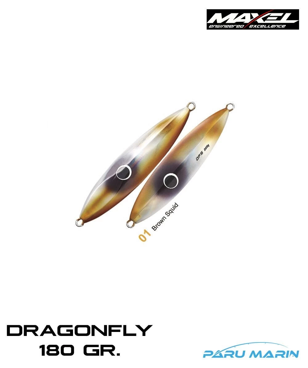 Maxel Dragonfly Jig 180 Gr. #01 Brsq