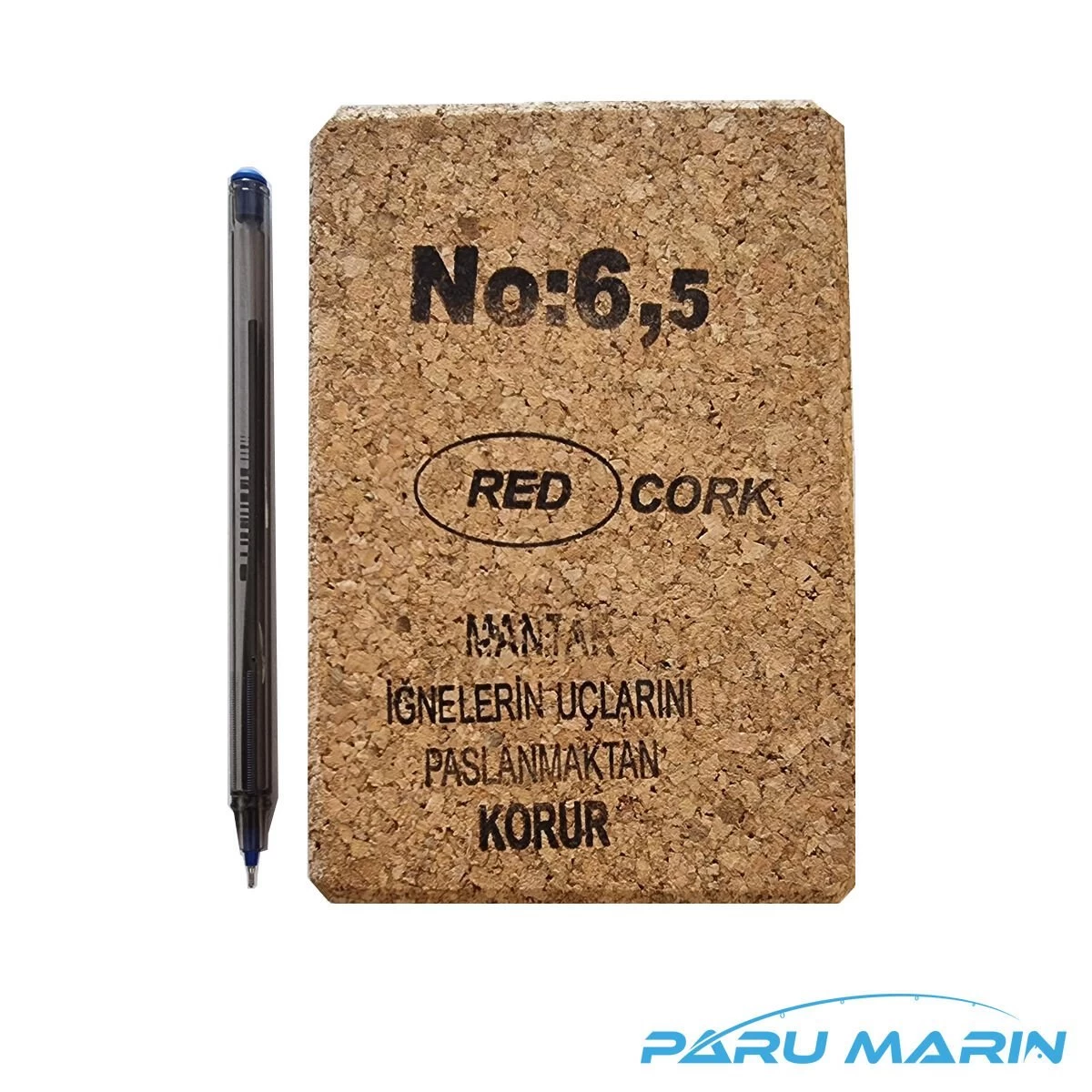 No:6.5 Doğal Mantar Takım Sarma Mantarı (15x9.5x2.5) Cm