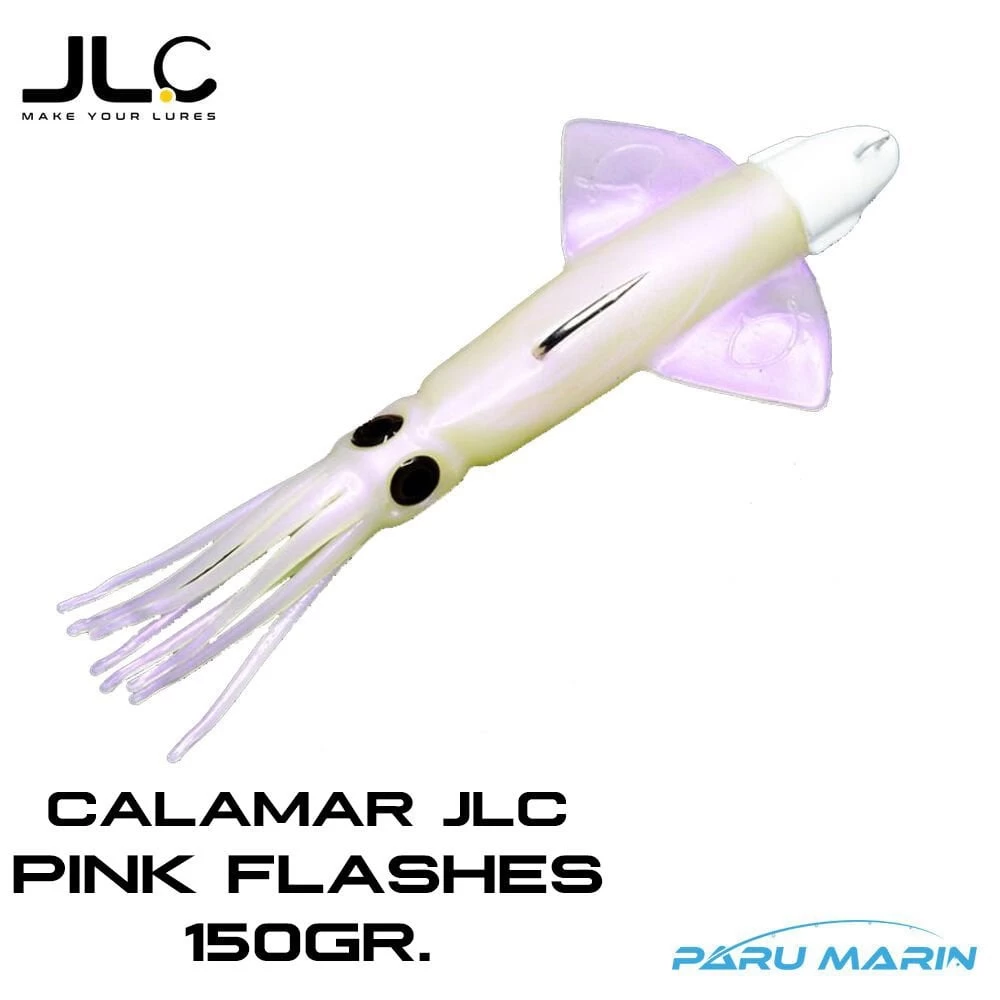 Jigging A La Carta Calamar Jlc 150 Gr. Pink Flashes Silikon Yem