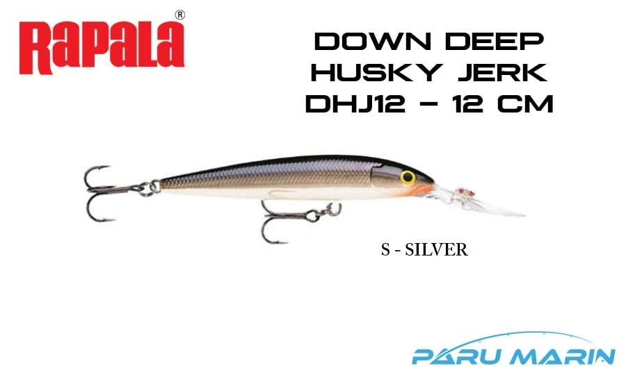 Rapala Down Deep Husky Jerk 12cm S - Silver